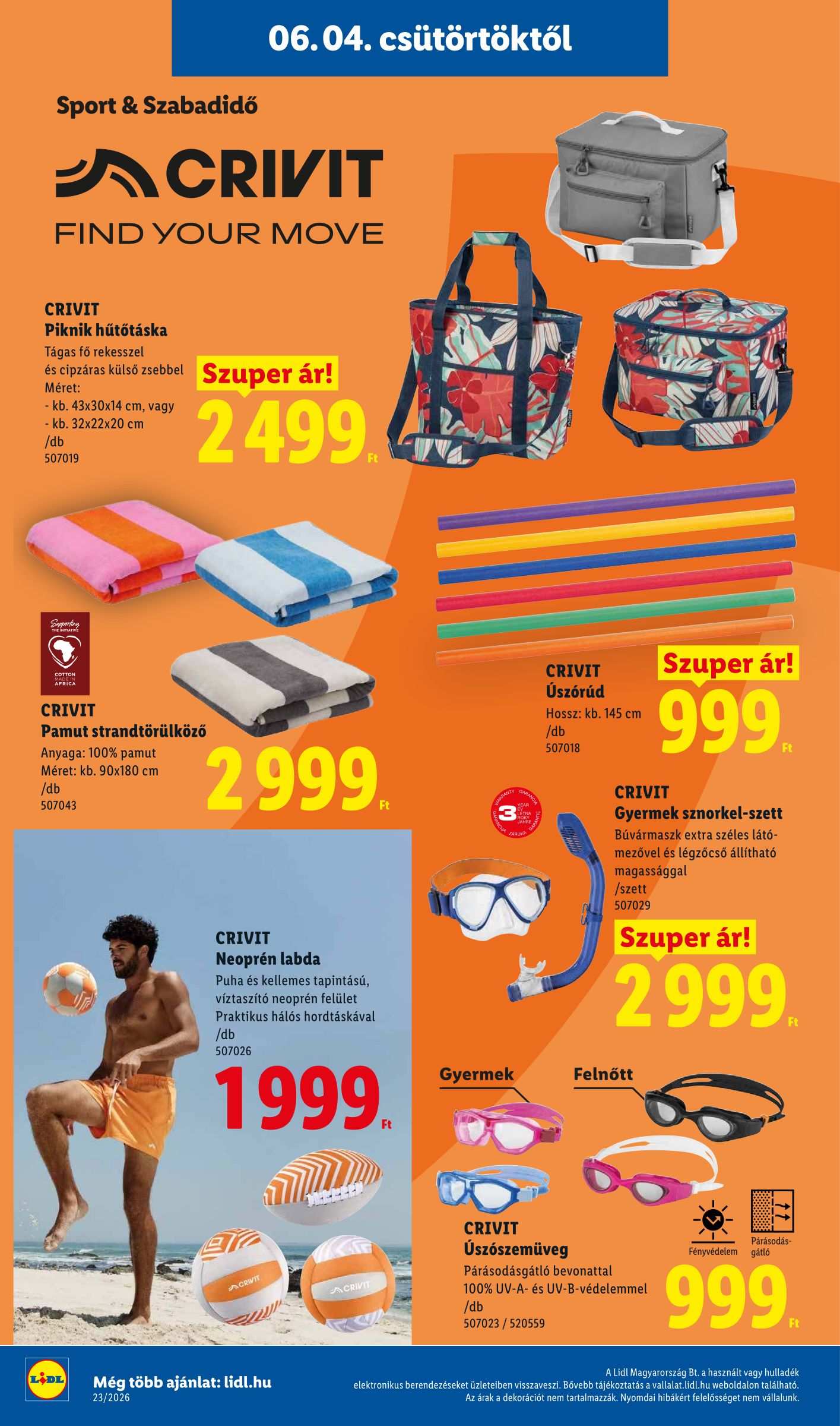 lidl - Lidl - Nonfood hirdetmény a következő hétre csütörtöktől 2026.06.04.-tól szerdától 2026.06.10.-ig - page: 10