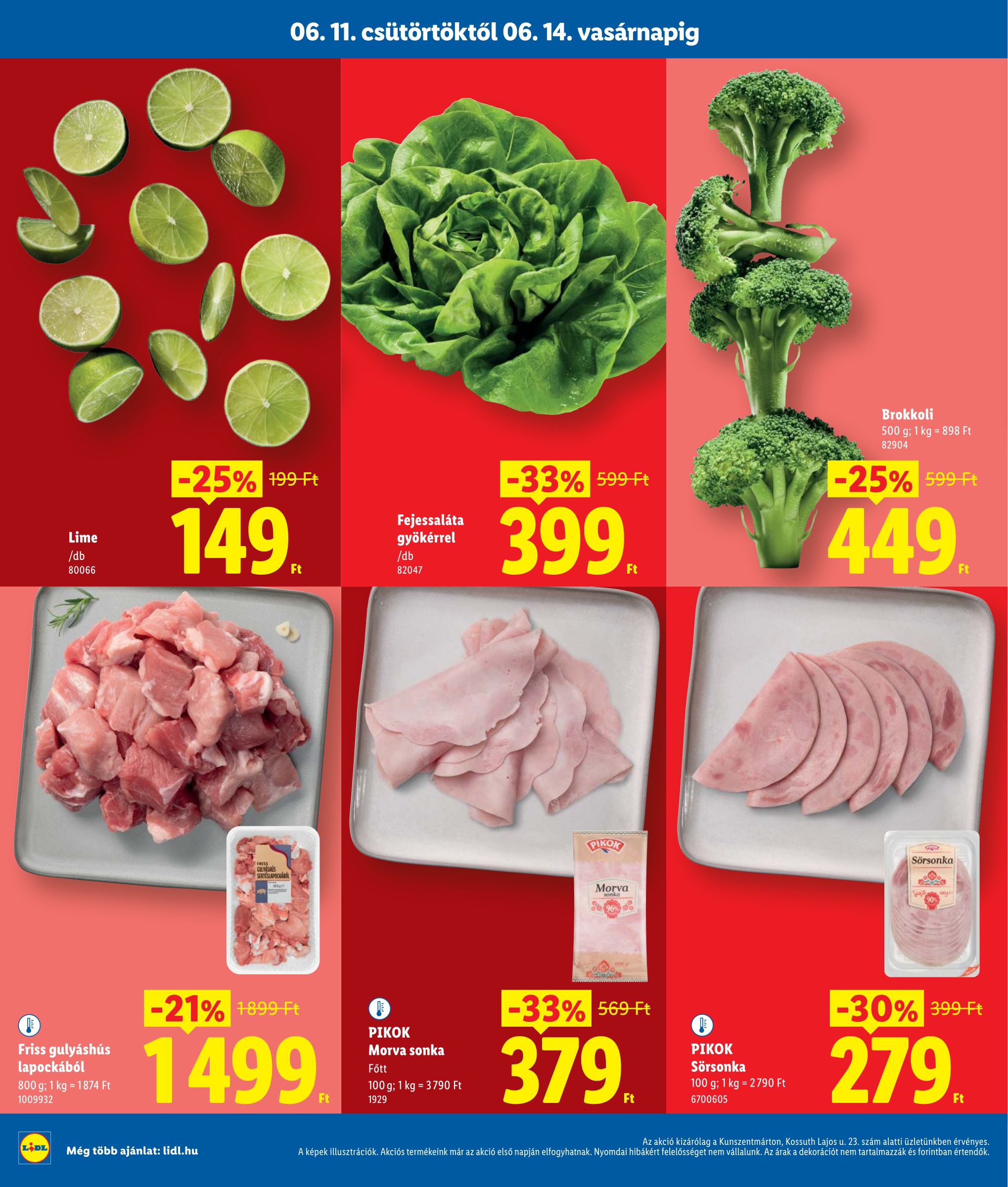 lidl - Lidl - Kunszentmárton hirdetmény a következő hétre csütörtöktől 2026.06.11.-tól vasárnaptól 2026.06.14.-ig - page: 2