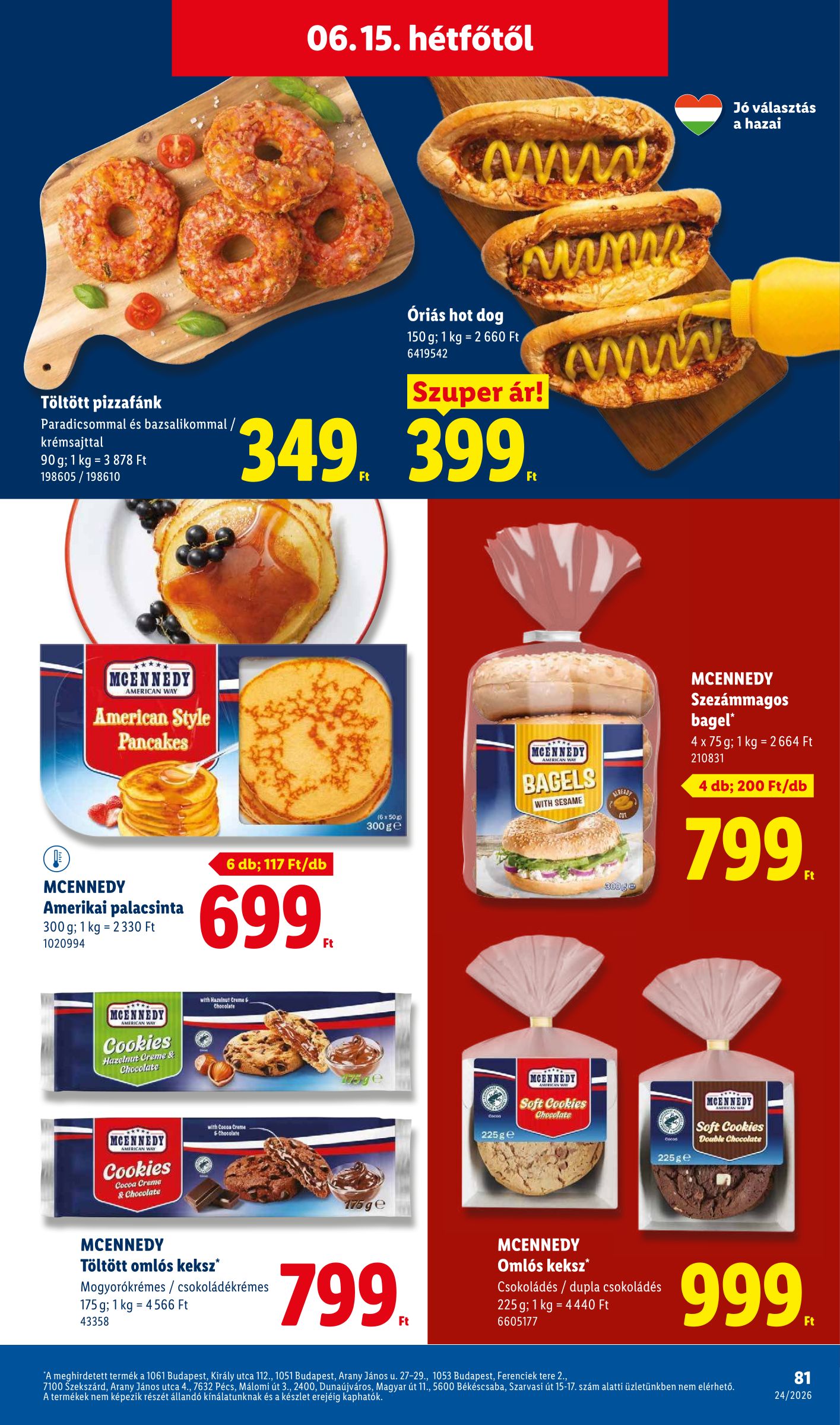 lidl - Lidl hirdetmény a következő hétre csütörtöktől 2026.06.11.-tól szerdától 2026.06.17.-ig - page: 81