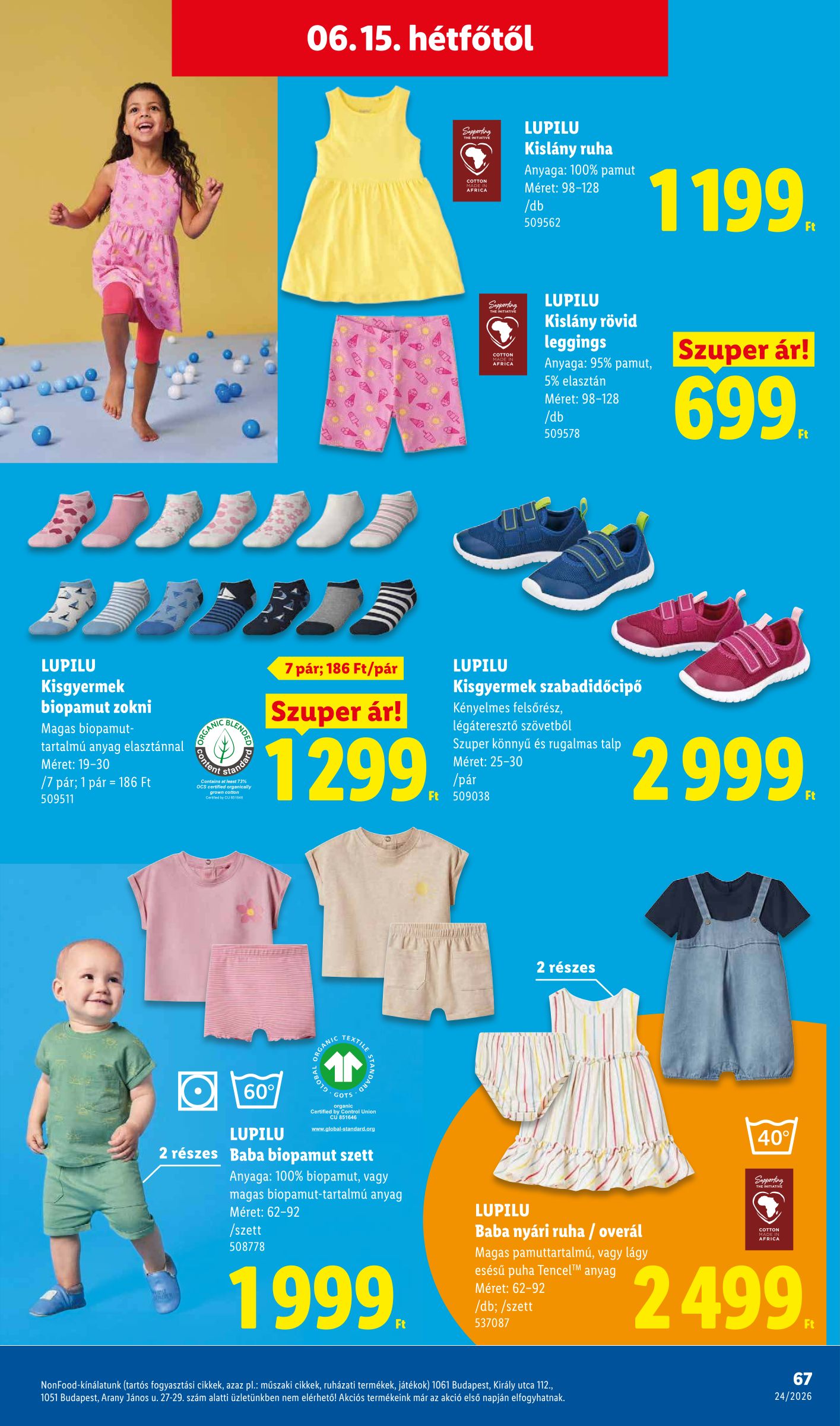 lidl - Lidl hirdetmény a következő hétre csütörtöktől 2026.06.11.-tól szerdától 2026.06.17.-ig - page: 67