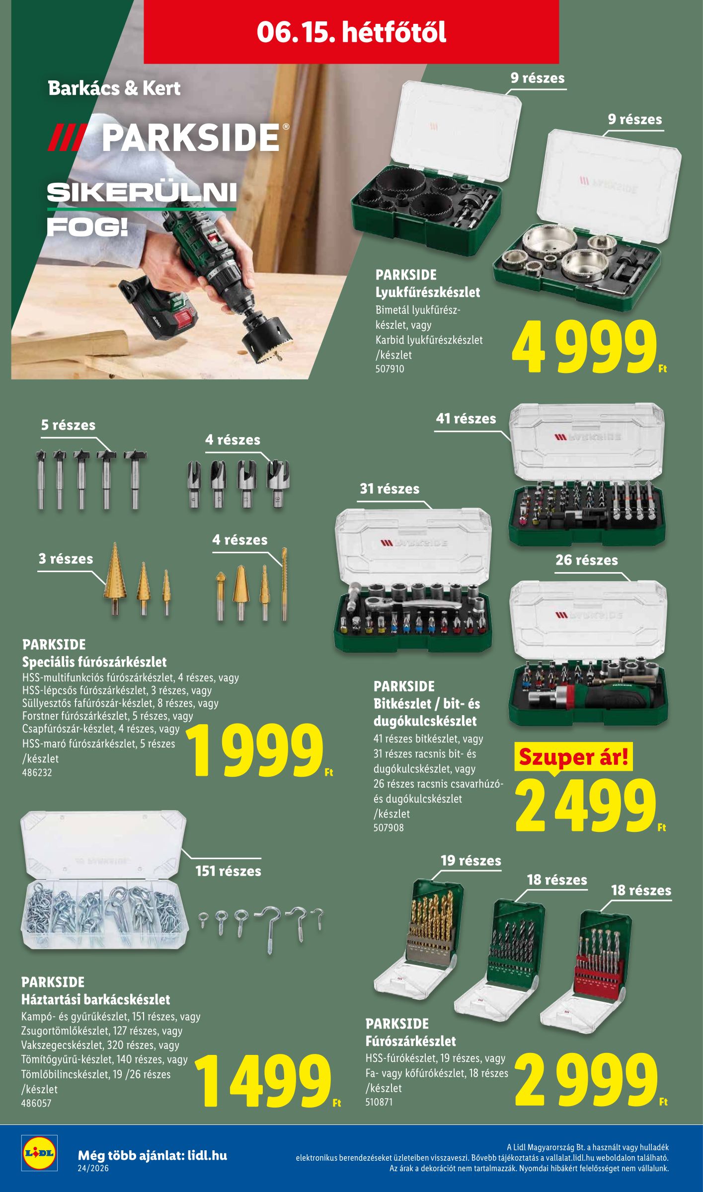 lidl - Lidl hirdetmény a következő hétre csütörtöktől 2026.06.11.-tól szerdától 2026.06.17.-ig - page: 60