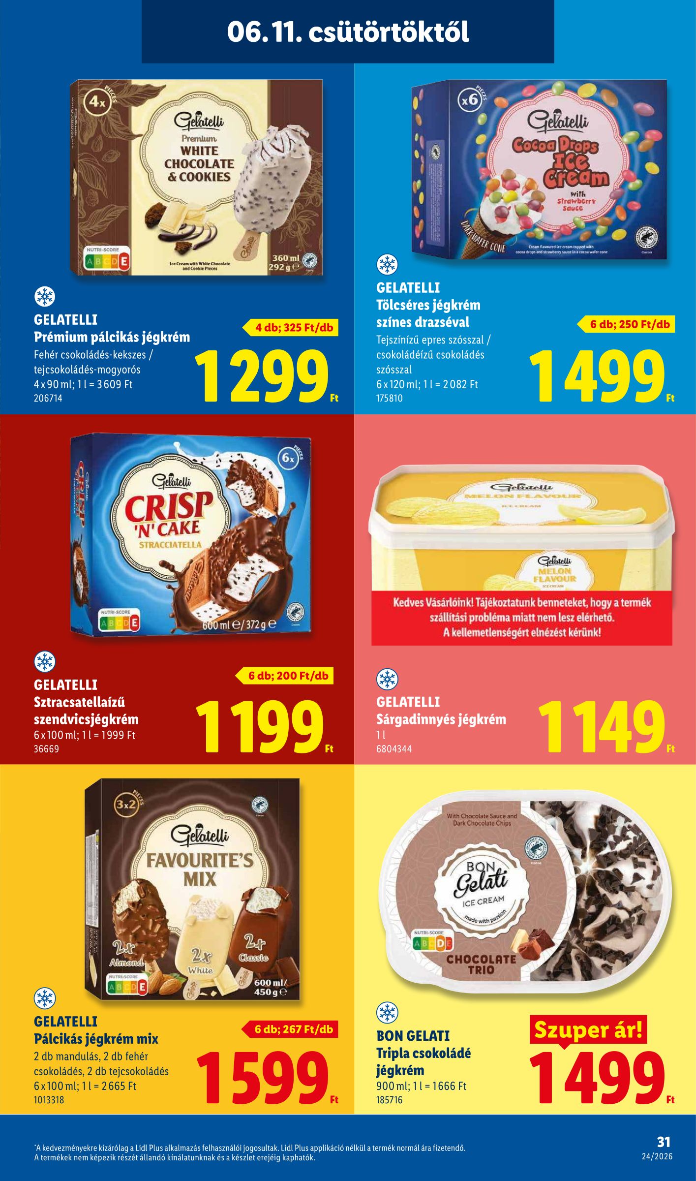 lidl - Aktuális Lidl szórólap érvényes csütörtöktől 2026.06.11.-től szerdától 2026.06.17.-ig - page: 31