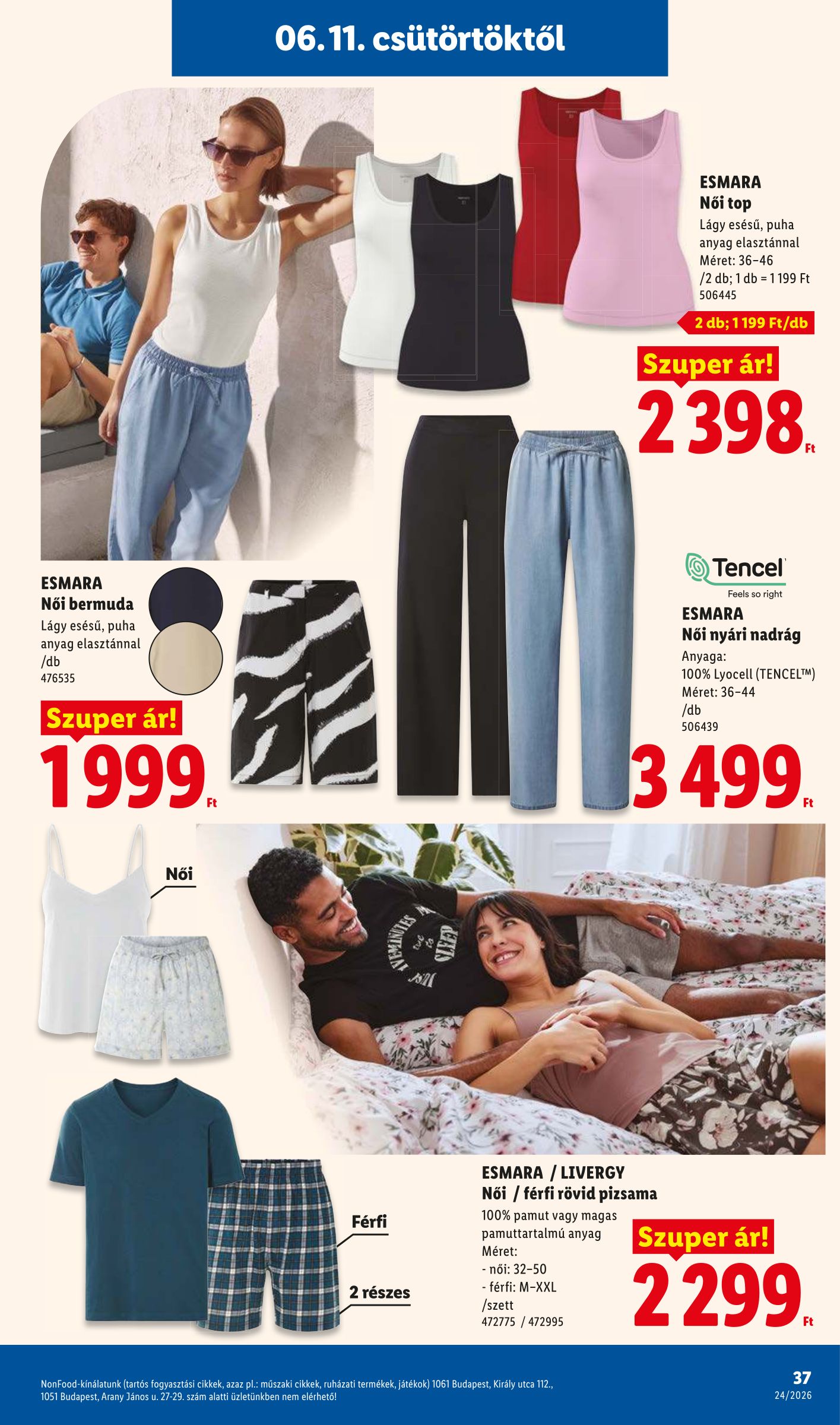 lidl - Aktuális Lidl szórólap érvényes csütörtöktől 2026.06.11.-től szerdától 2026.06.17.-ig - page: 37