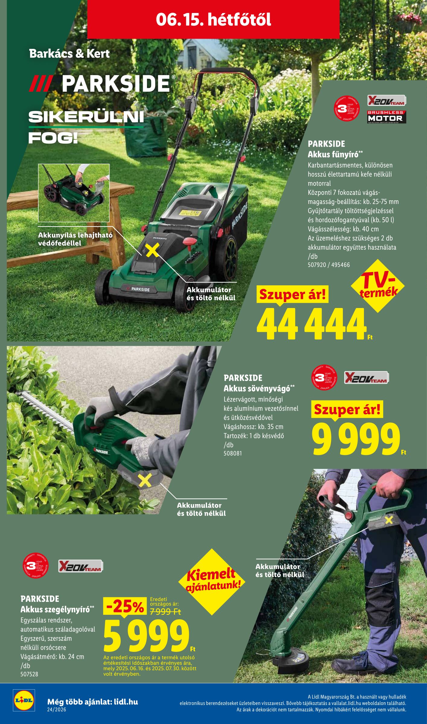 lidl - Aktuális Lidl szórólap érvényes csütörtöktől 2026.06.11.-től szerdától 2026.06.17.-ig - page: 58