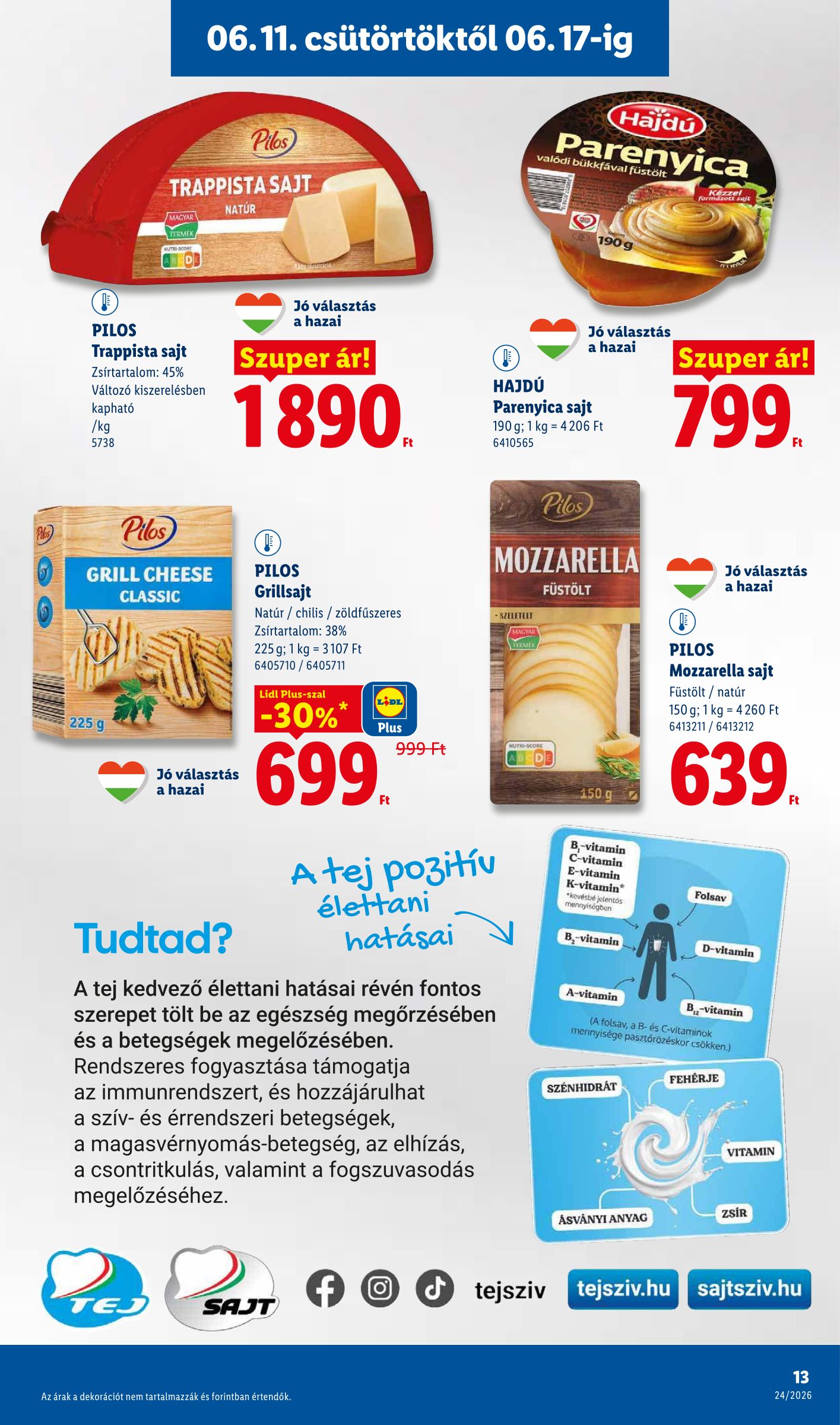 lidl - Aktuális Lidl szórólap érvényes csütörtöktől 2026.06.11.-től szerdától 2026.06.17.-ig - page: 13