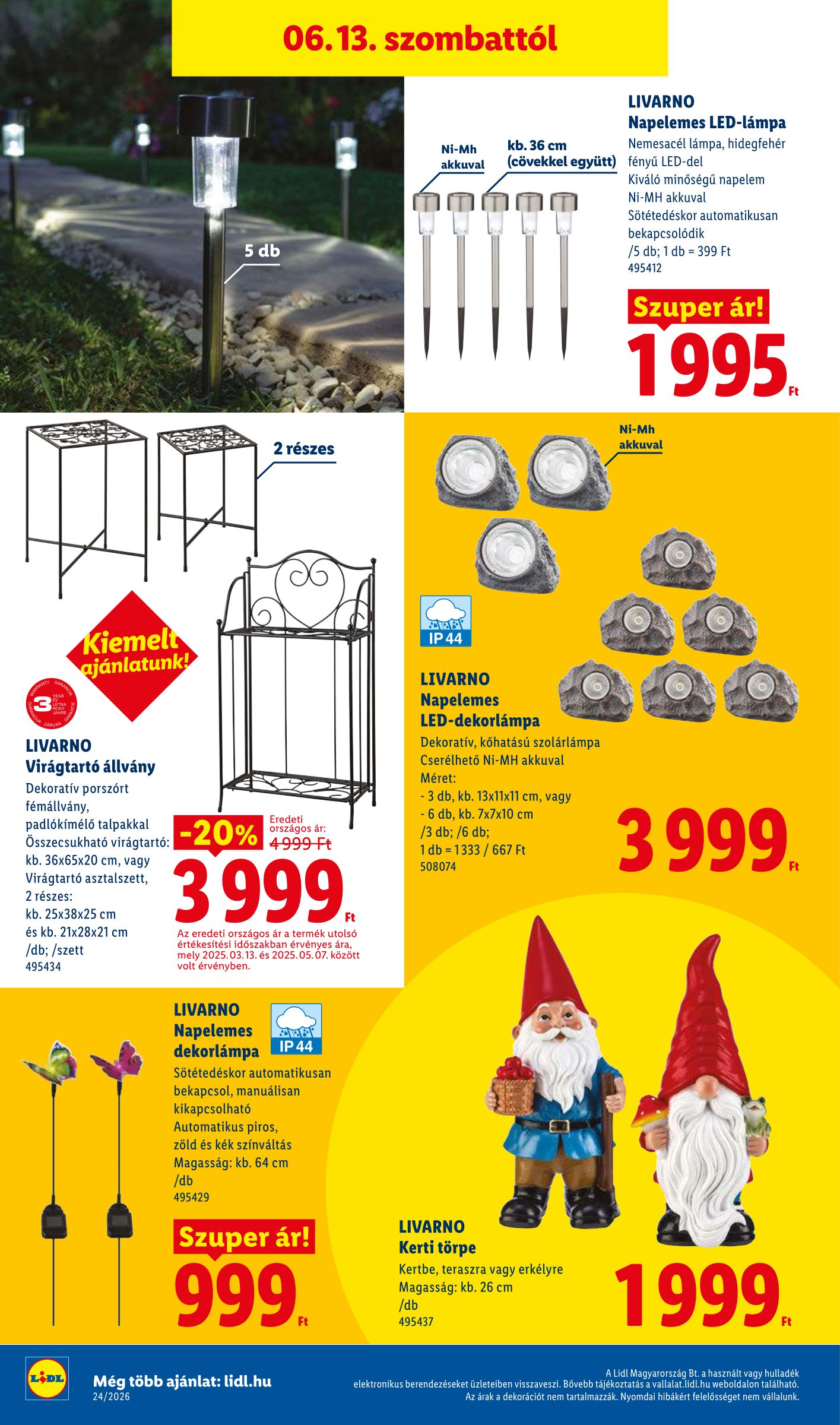 lidl - Aktuális Lidl szórólap érvényes csütörtöktől 2026.06.11.-től szerdától 2026.06.17.-ig - page: 56