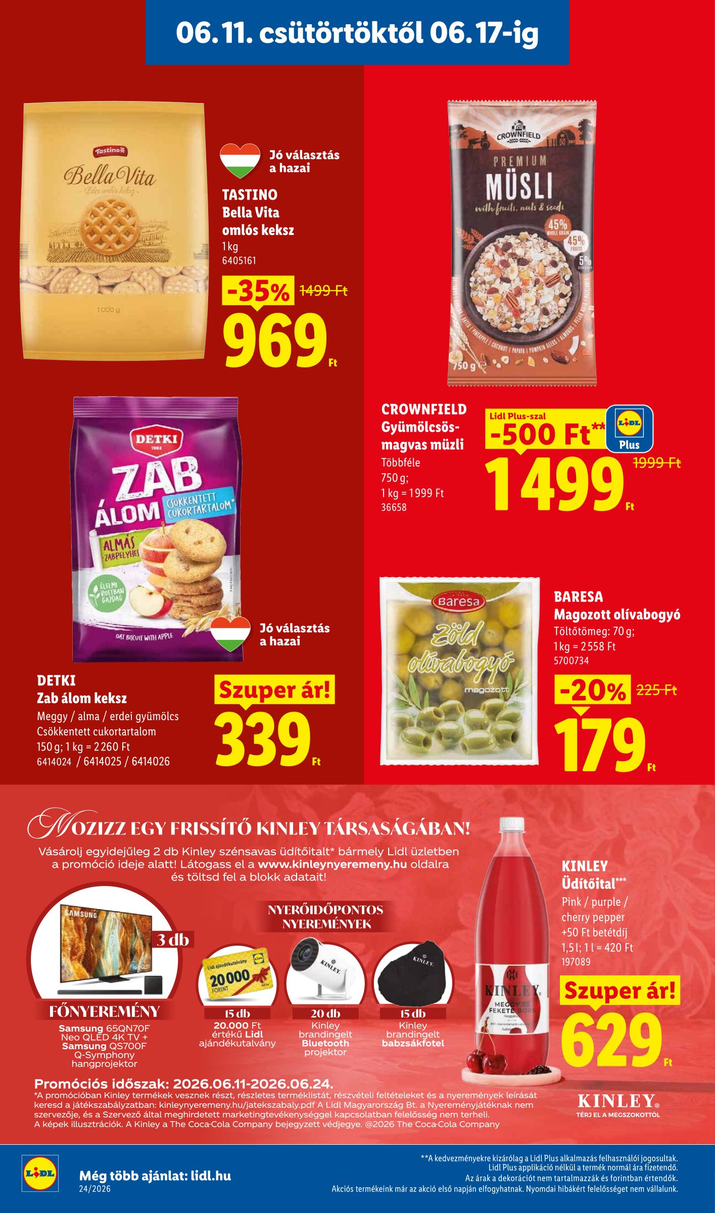 lidl - Aktuális Lidl szórólap érvényes csütörtöktől 2026.06.11.-től szerdától 2026.06.17.-ig - page: 16