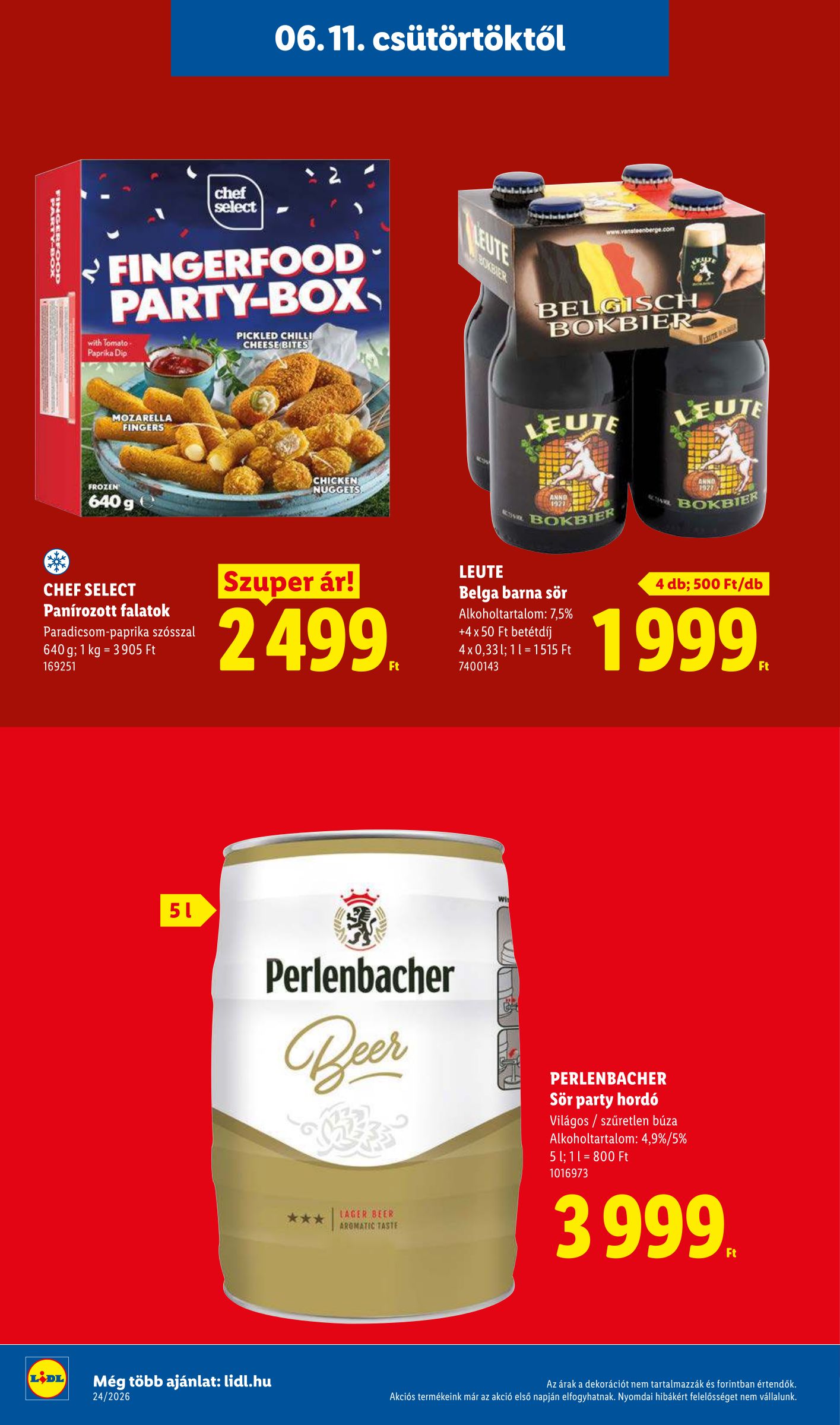 lidl - Aktuális Lidl szórólap érvényes csütörtöktől 2026.06.11.-től szerdától 2026.06.17.-ig - page: 20