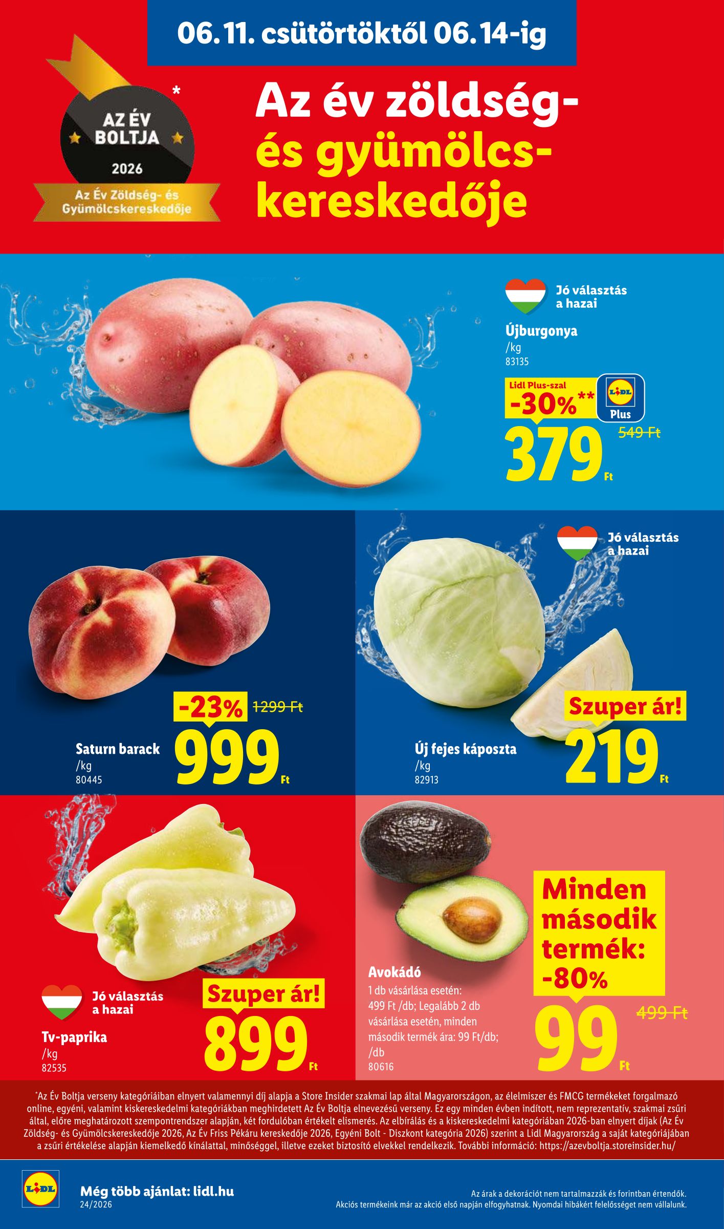 lidl - Aktuális Lidl szórólap érvényes csütörtöktől 2026.06.11.-től szerdától 2026.06.17.-ig - page: 6
