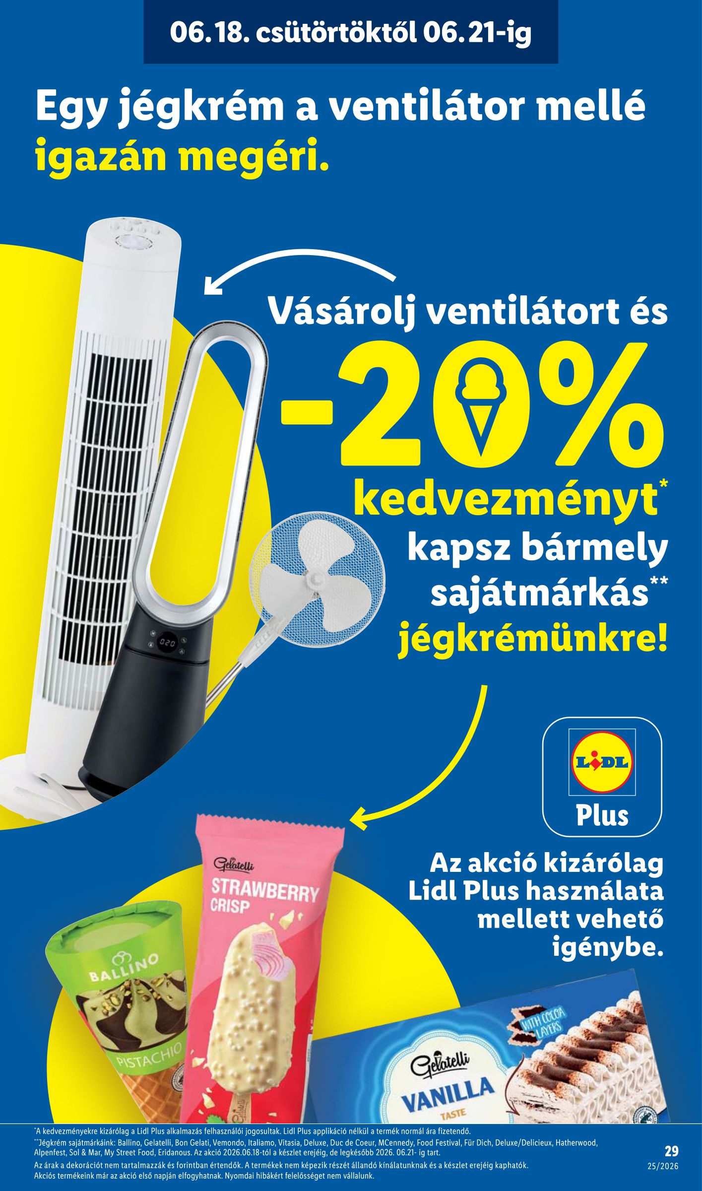 lidl - Lidl hirdetmény a következő hétre csütörtöktől 2026.06.18.-tól szerdától 2026.06.24.-ig - page: 29