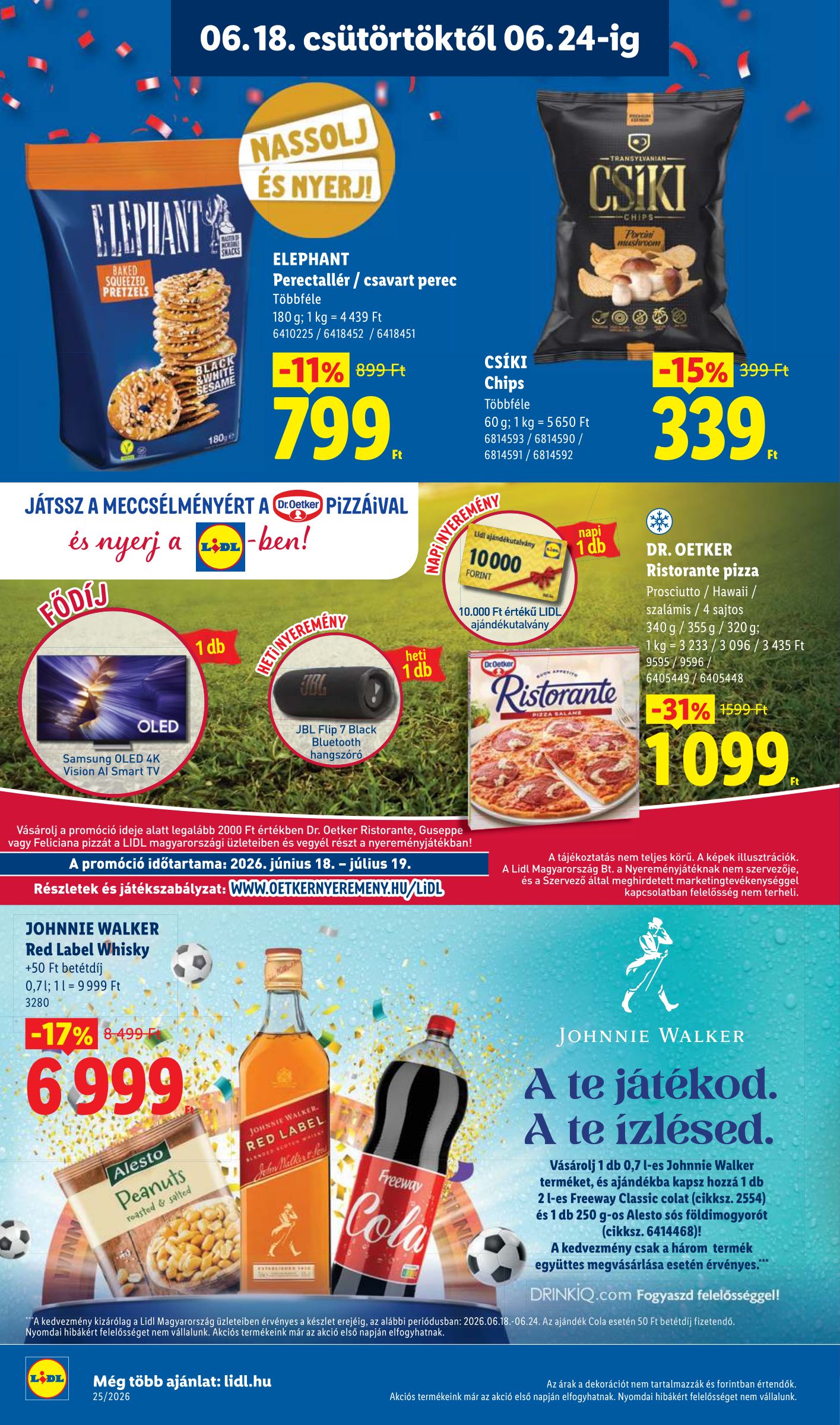 lidl - Lidl hirdetmény a következő hétre csütörtöktől 2026.06.18.-tól szerdától 2026.06.24.-ig - page: 18