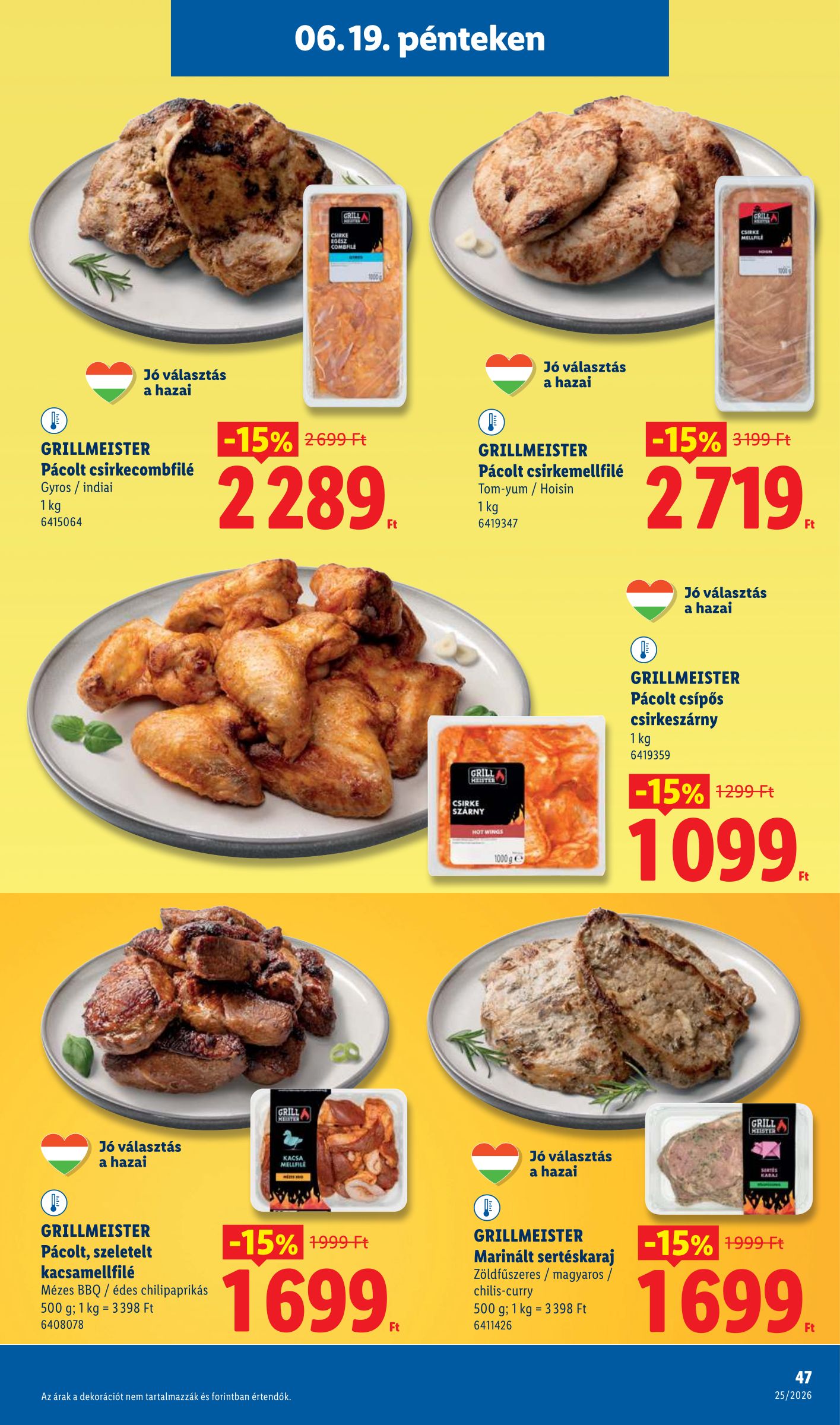 lidl - Lidl hirdetmény a következő hétre csütörtöktől 2026.06.18.-tól szerdától 2026.06.24.-ig - page: 47