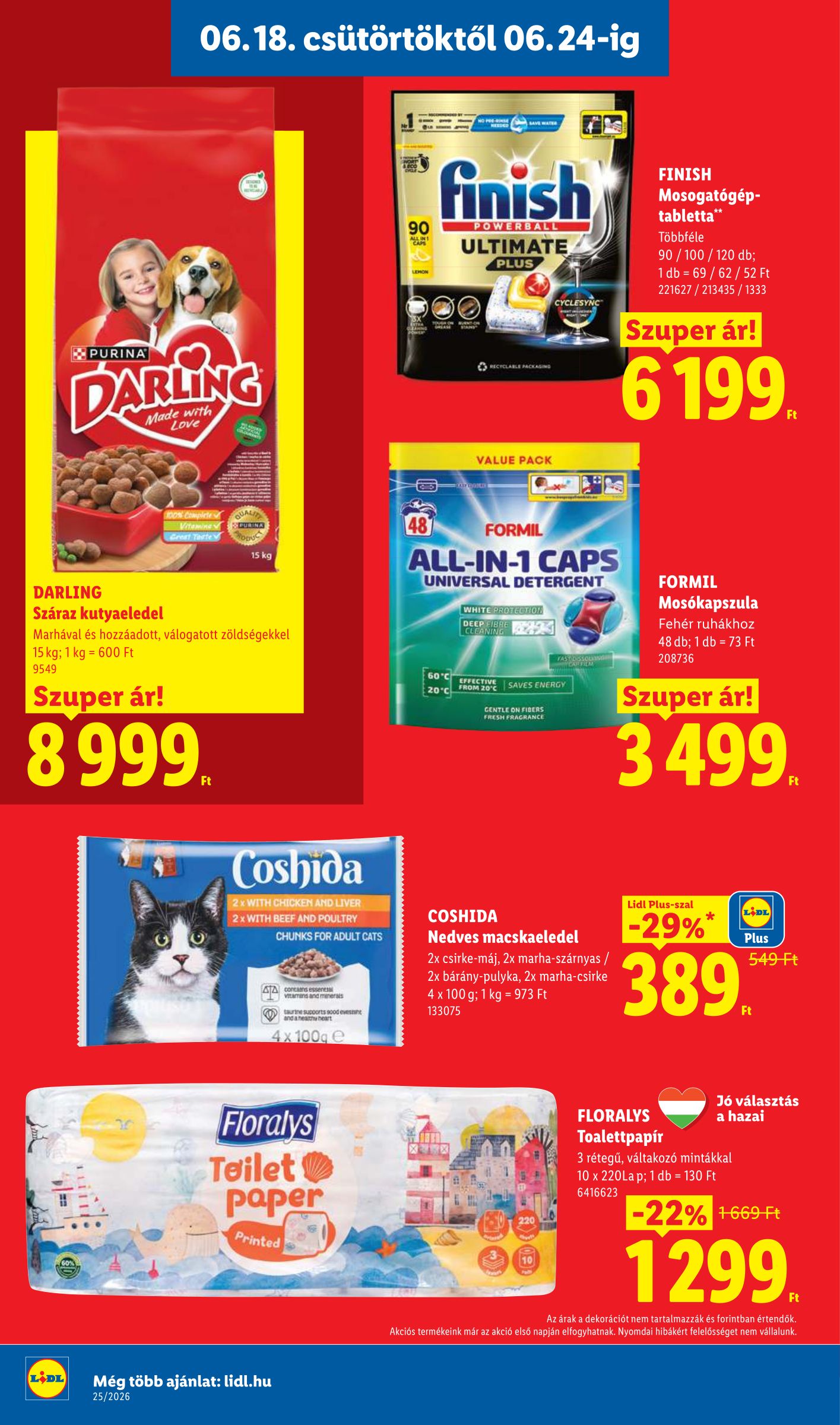 lidl - Lidl hirdetmény a következő hétre csütörtöktől 2026.06.18.-tól szerdától 2026.06.24.-ig - page: 12