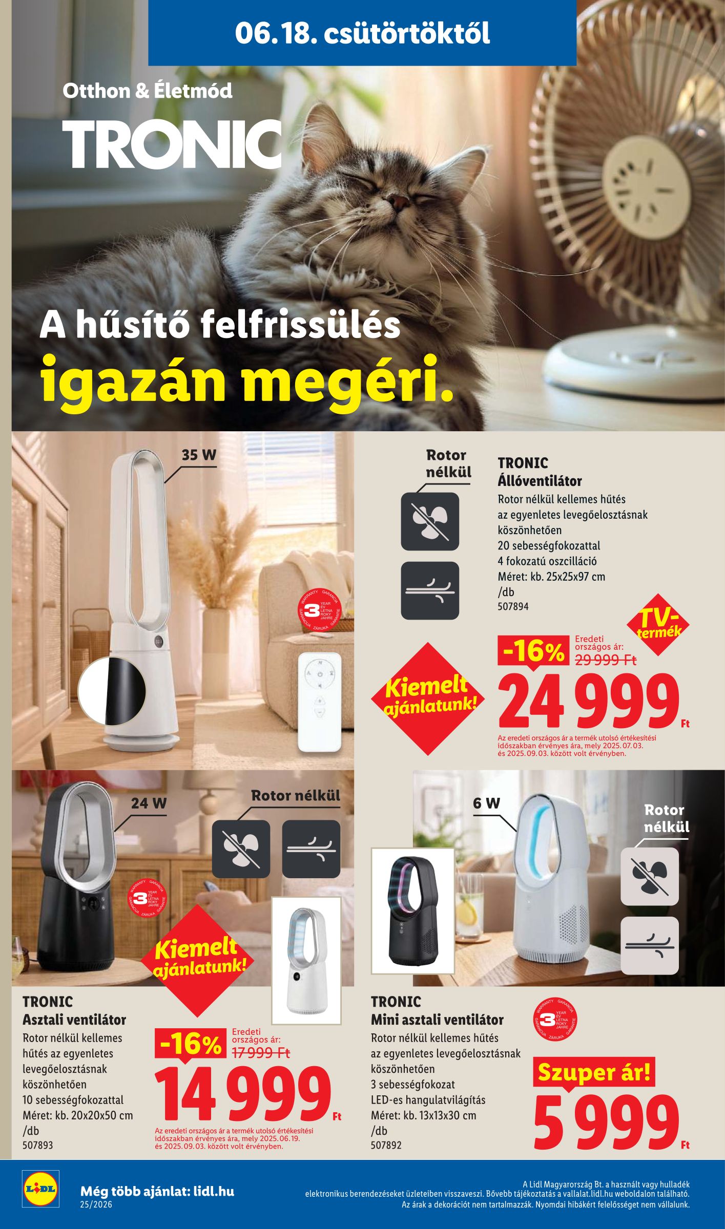 lidl - Lidl hirdetmény a következő hétre csütörtöktől 2026.06.18.-tól szerdától 2026.06.24.-ig - page: 32
