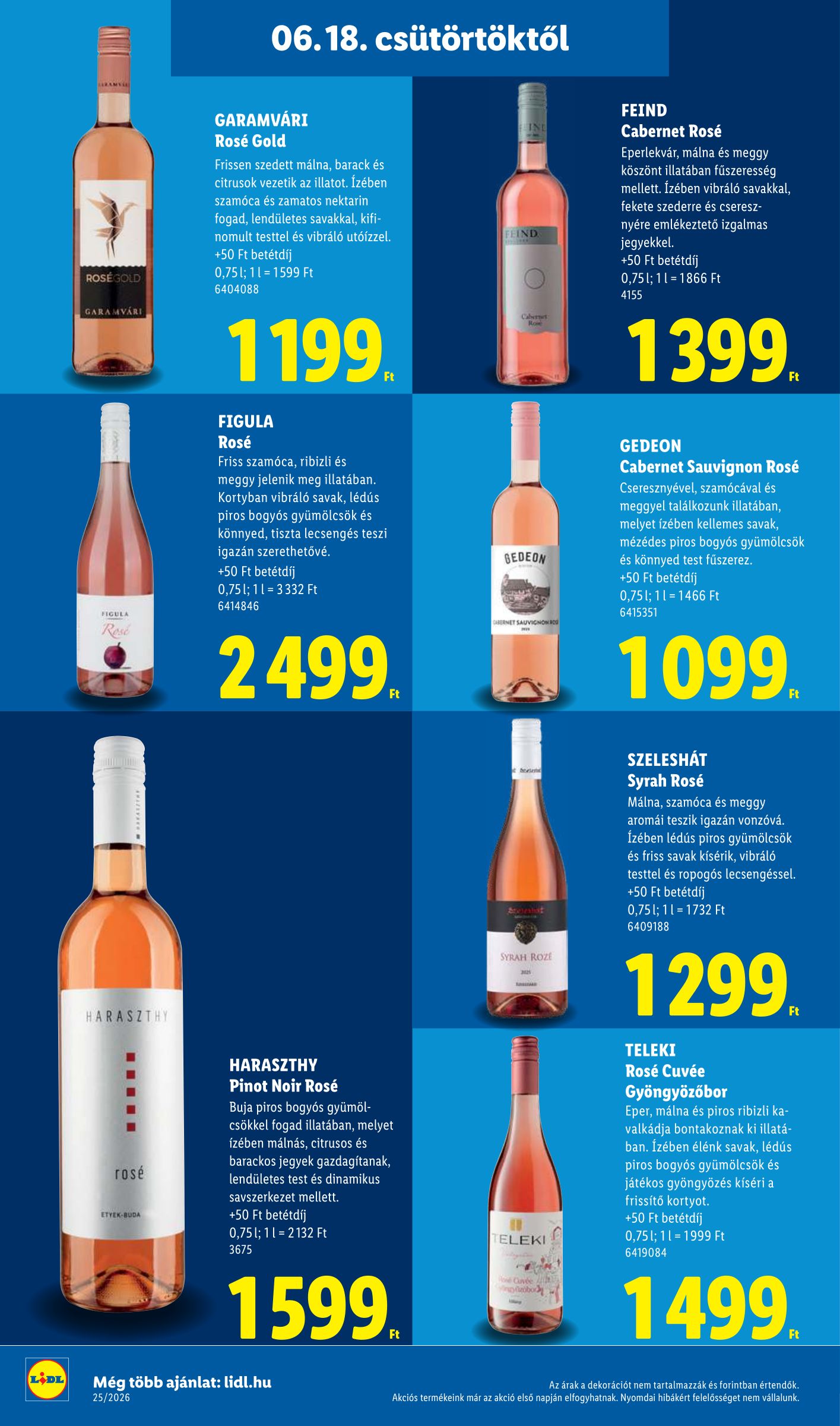lidl - Lidl hirdetmény a következő hétre csütörtöktől 2026.06.18.-tól szerdától 2026.06.24.-ig - page: 26