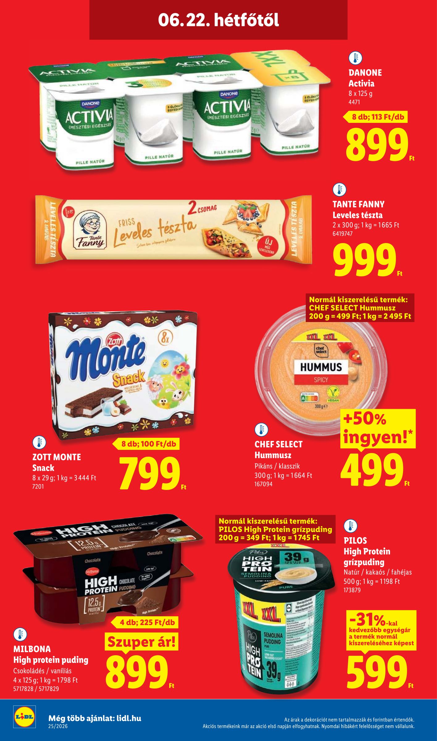 lidl - Lidl hirdetmény a következő hétre csütörtöktől 2026.06.18.-tól szerdától 2026.06.24.-ig - page: 72