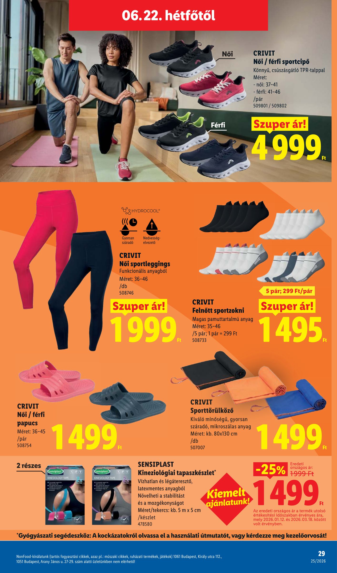 lidl - Lidl - Nonfood hirdetmény a következő hétre csütörtöktől 2026.06.18.-tól szerdától 2026.06.24.-ig - page: 29
