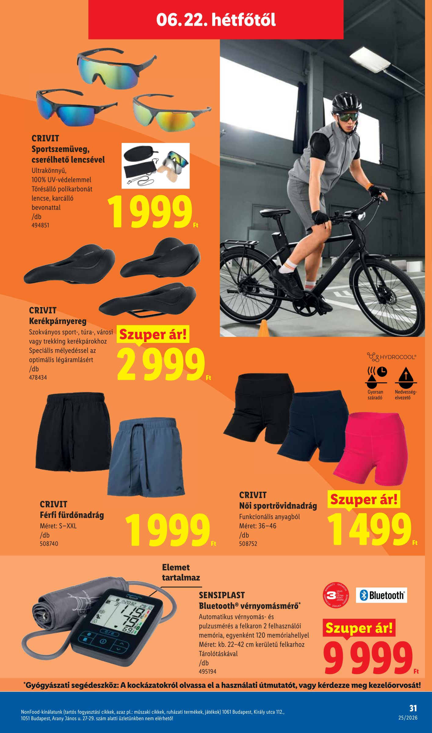 lidl - Lidl - Nonfood hirdetmény a következő hétre csütörtöktől 2026.06.18.-tól szerdától 2026.06.24.-ig - page: 31