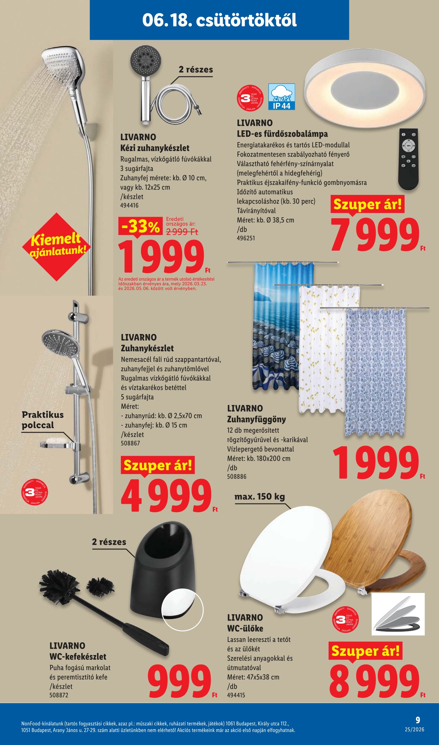 lidl - Lidl - Nonfood hirdetmény a következő hétre csütörtöktől 2026.06.18.-tól szerdától 2026.06.24.-ig - page: 9