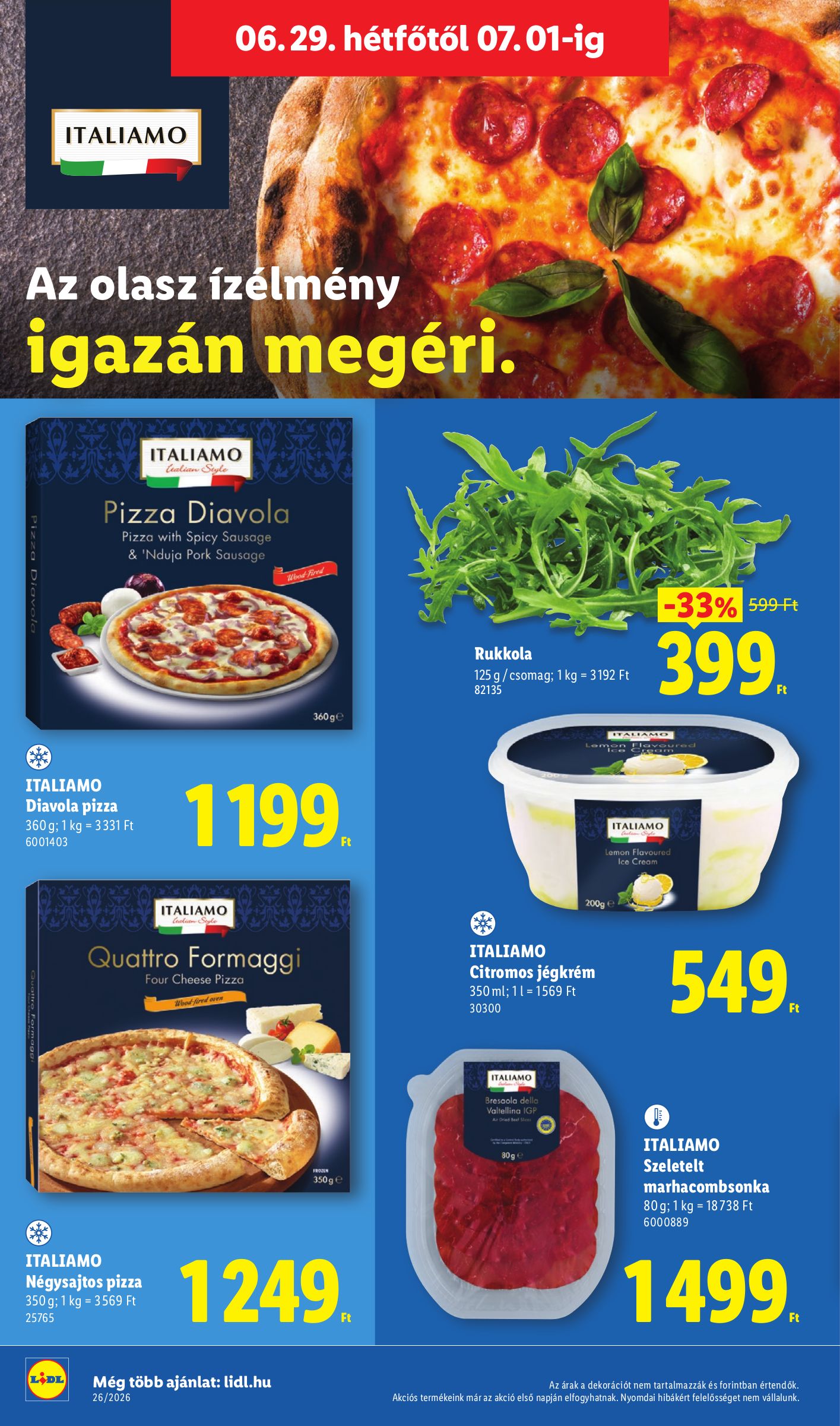lidl - Lidl hirdetmény a következő hétre csütörtöktől 2026.06.25.-tól szerdától 2026.07.01.-ig - page: 64