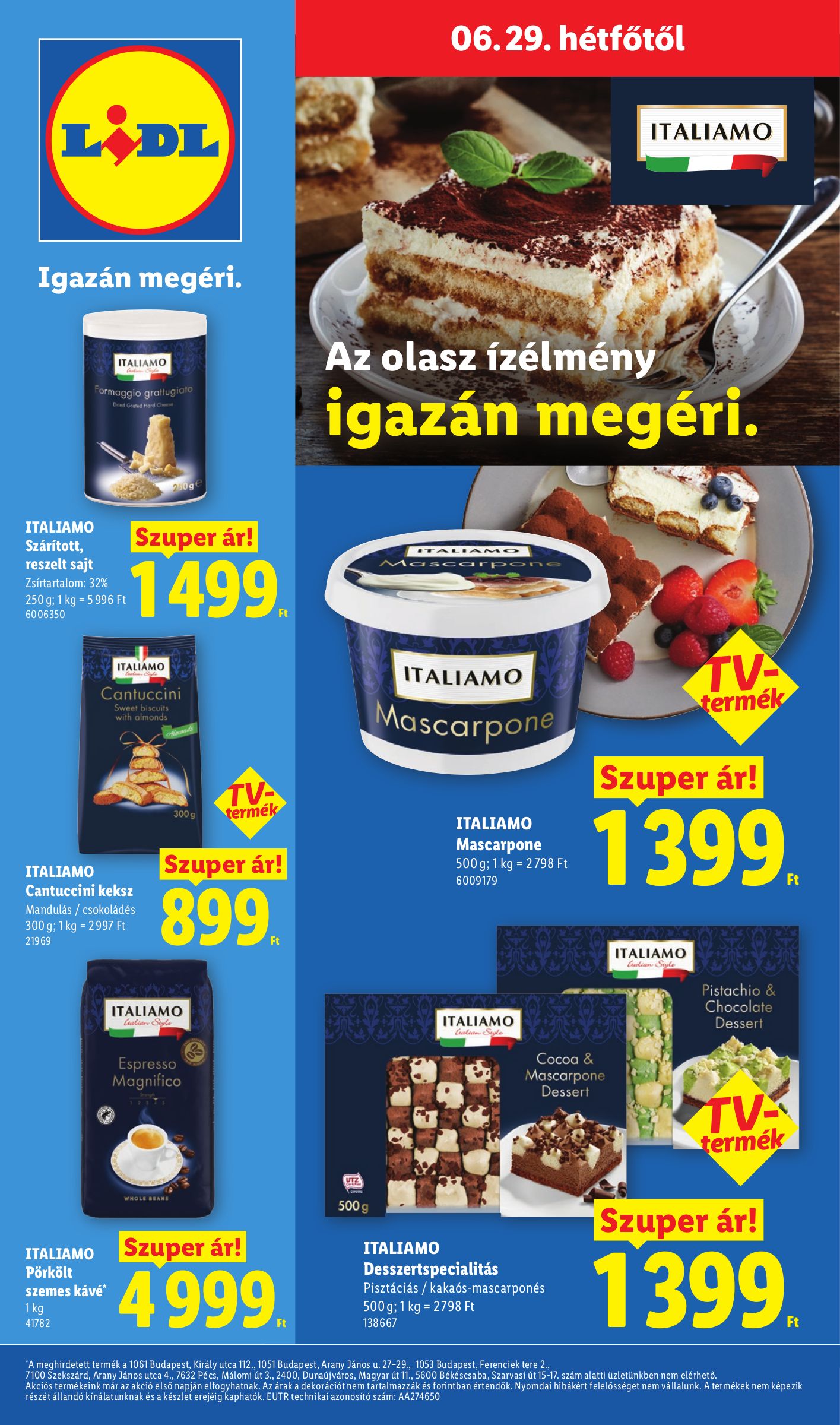 lidl - Lidl hirdetmény a következő hétre csütörtöktől 2026.06.25.-tól szerdától 2026.07.01.-ig - page: 74