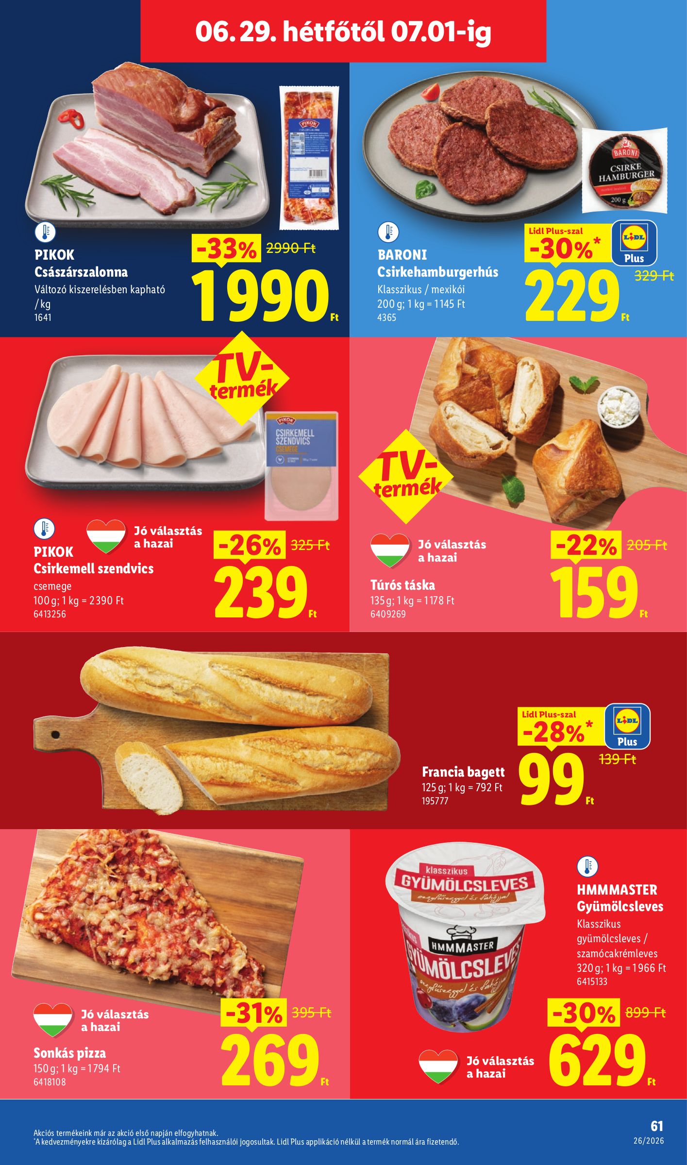 lidl - Lidl hirdetmény a következő hétre csütörtöktől 2026.06.25.-tól szerdától 2026.07.01.-ig - page: 61