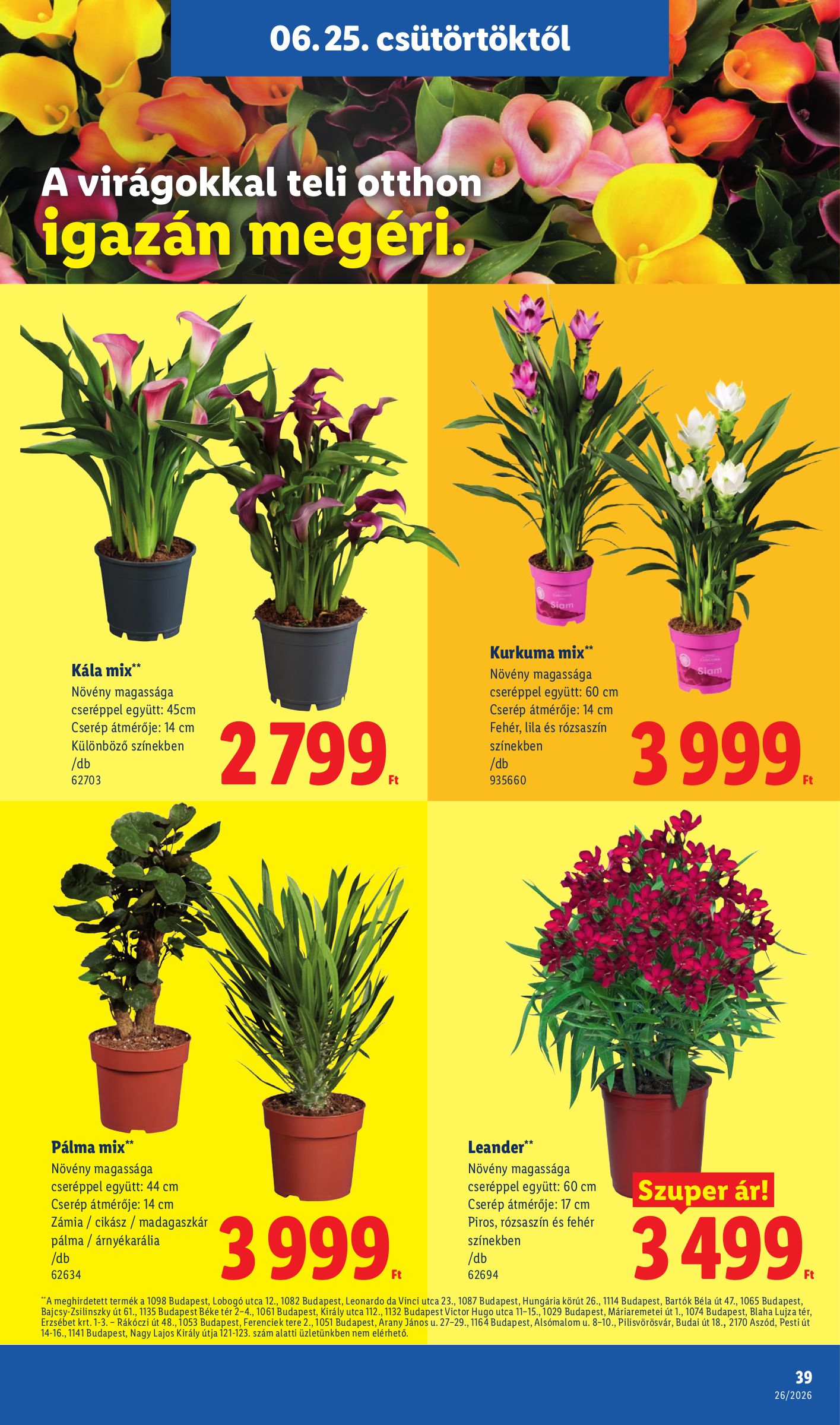 lidl - Lidl hirdetmény a következő hétre csütörtöktől 2026.06.25.-tól szerdától 2026.07.01.-ig - page: 39