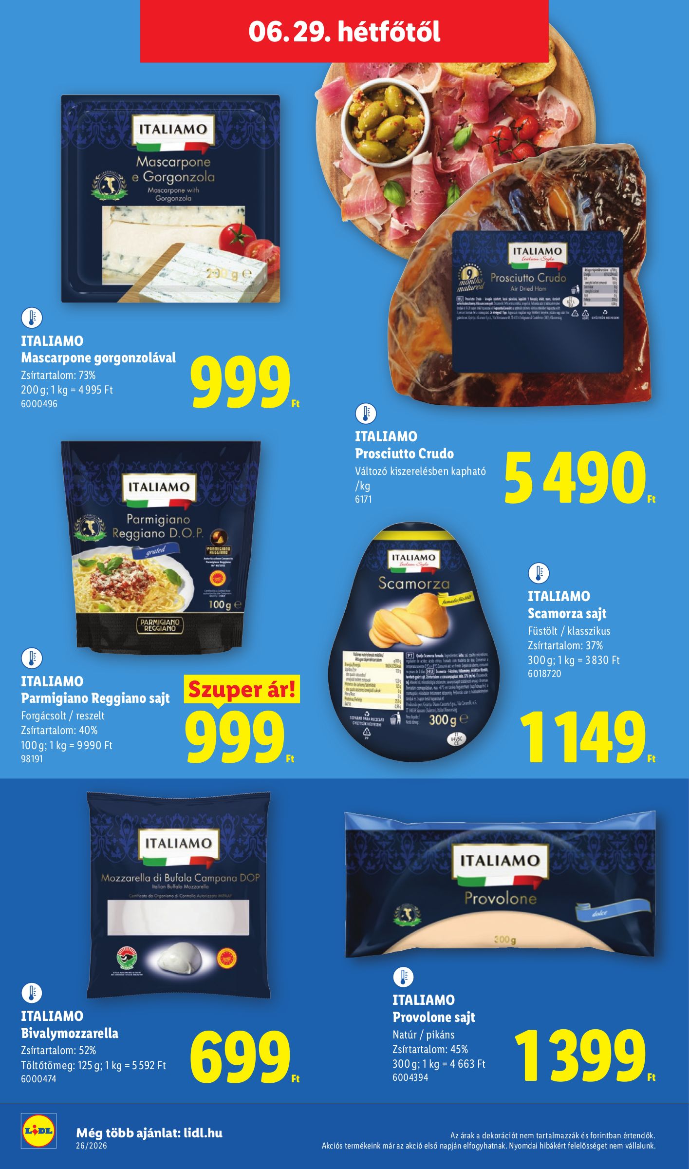 lidl - Lidl hirdetmény a következő hétre csütörtöktől 2026.06.25.-tól szerdától 2026.07.01.-ig - page: 66