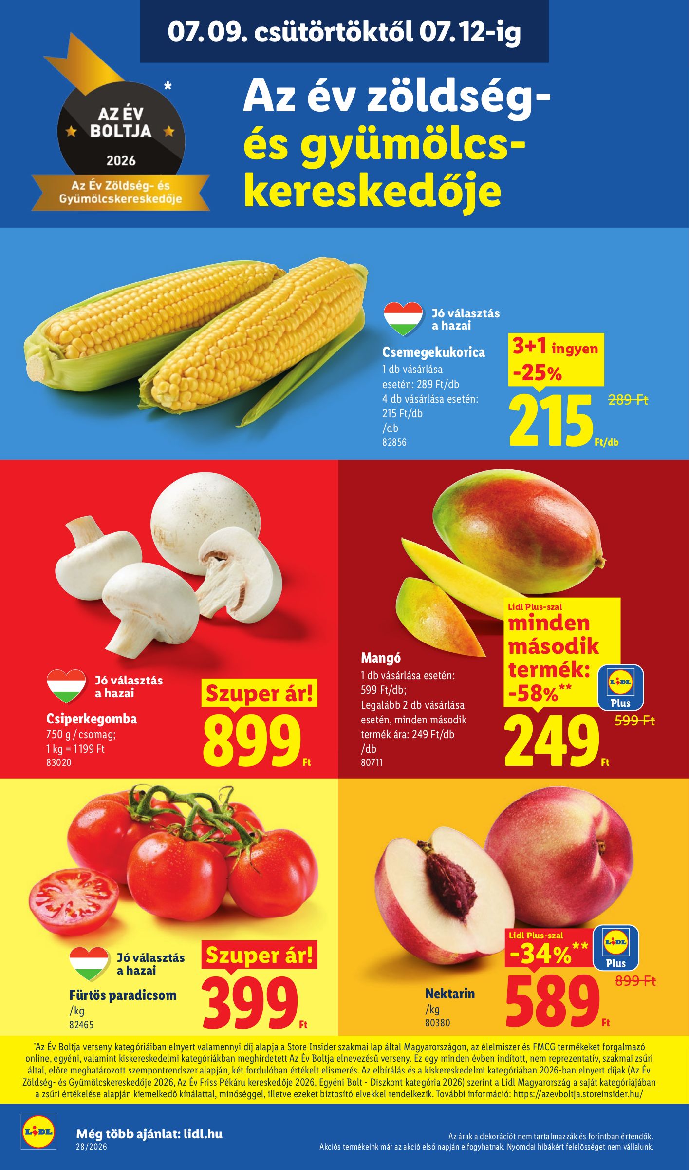 lidl - Lidl hirdetmény a következő hétre csütörtöktől 2026.07.09.-tól szerdától 2026.07.15.-ig - page: 6