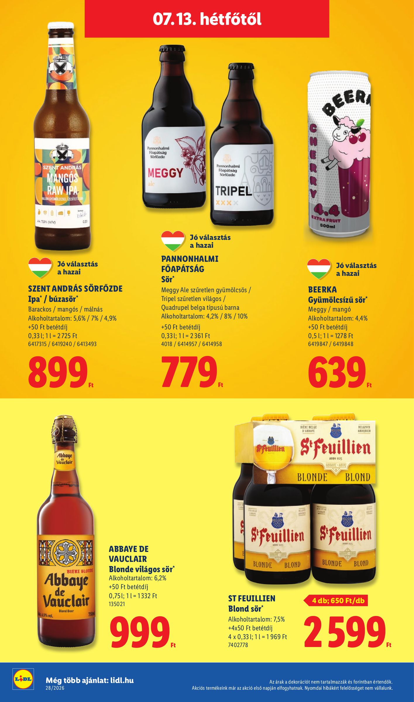 lidl - Lidl hirdetmény a következő hétre csütörtöktől 2026.07.09.-tól szerdától 2026.07.15.-ig - page: 76