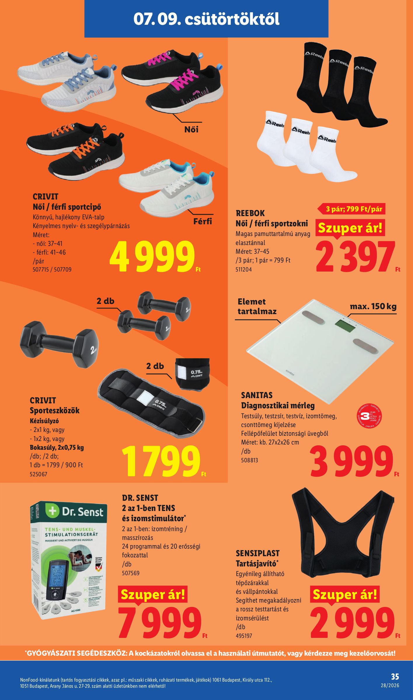 lidl - Lidl hirdetmény a következő hétre csütörtöktől 2026.07.09.-tól szerdától 2026.07.15.-ig - page: 35