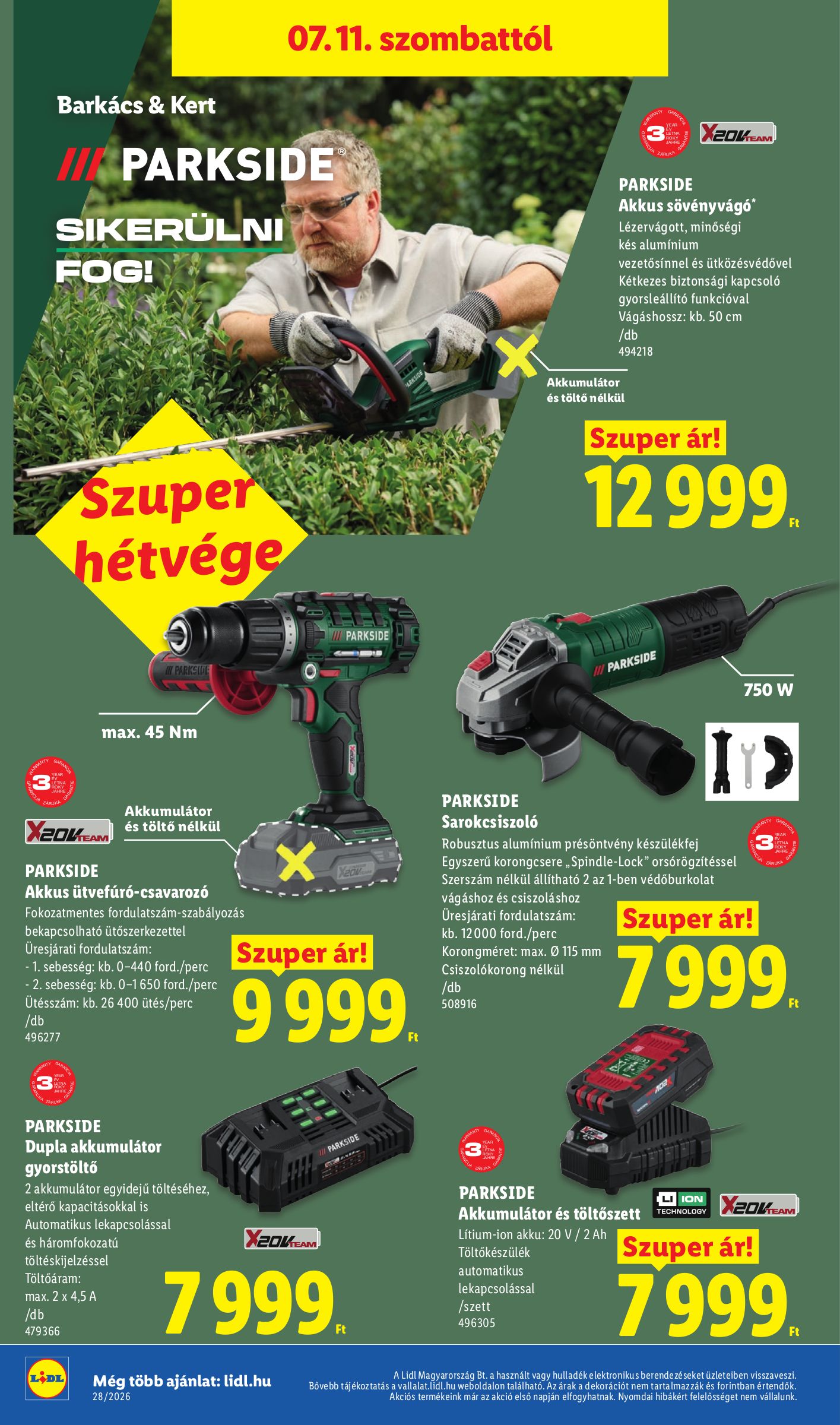 lidl - Lidl hirdetmény a következő hétre csütörtöktől 2026.07.09.-tól szerdától 2026.07.15.-ig - page: 46