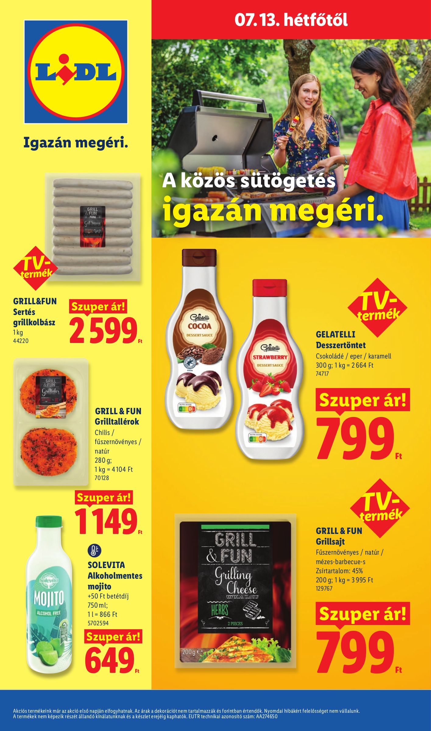 lidl - Lidl hirdetmény a következő hétre csütörtöktől 2026.07.09.-tól szerdától 2026.07.15.-ig - page: 80