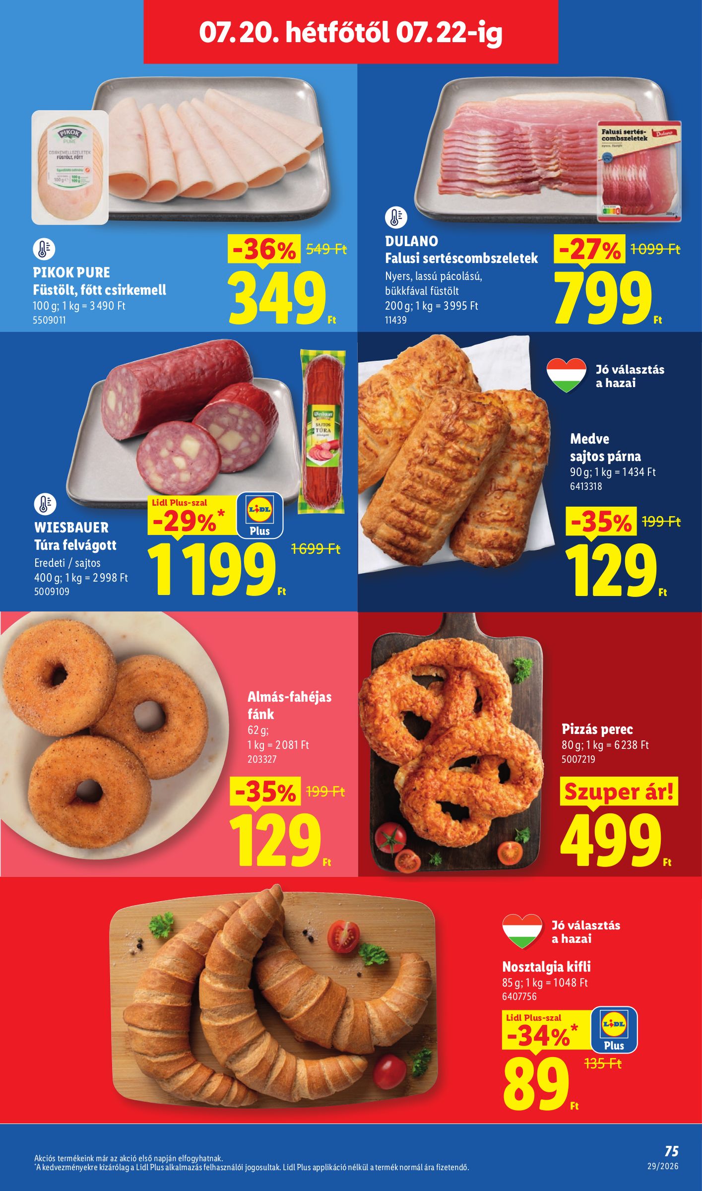 lidl - Lidl hirdetmény a következő hétre csütörtöktől 2026.07.16.-tól szerdától 2026.07.22.-ig - page: 75