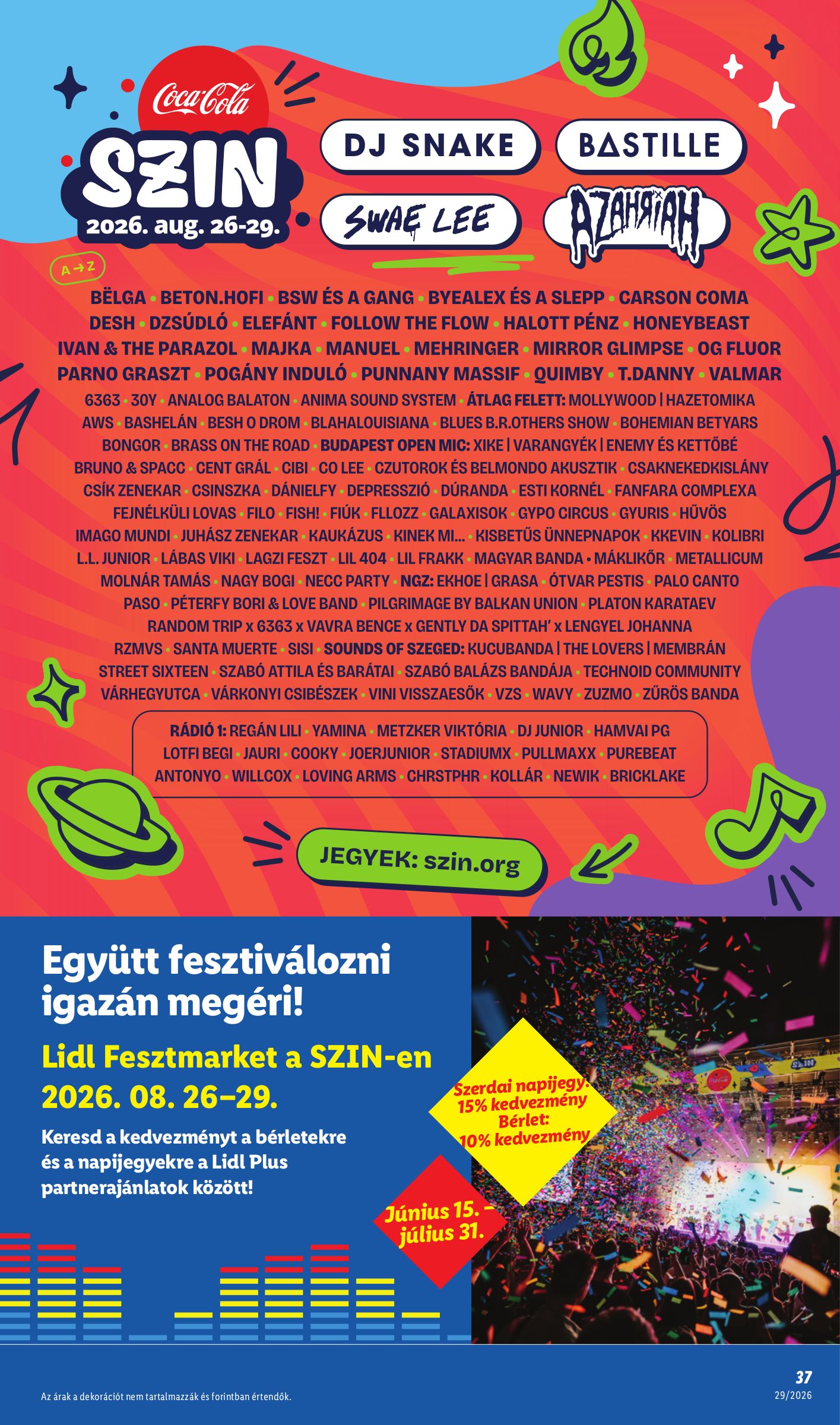 lidl - Lidl hirdetmény a következő hétre csütörtöktől 2026.07.16.-tól szerdától 2026.07.22.-ig - page: 37