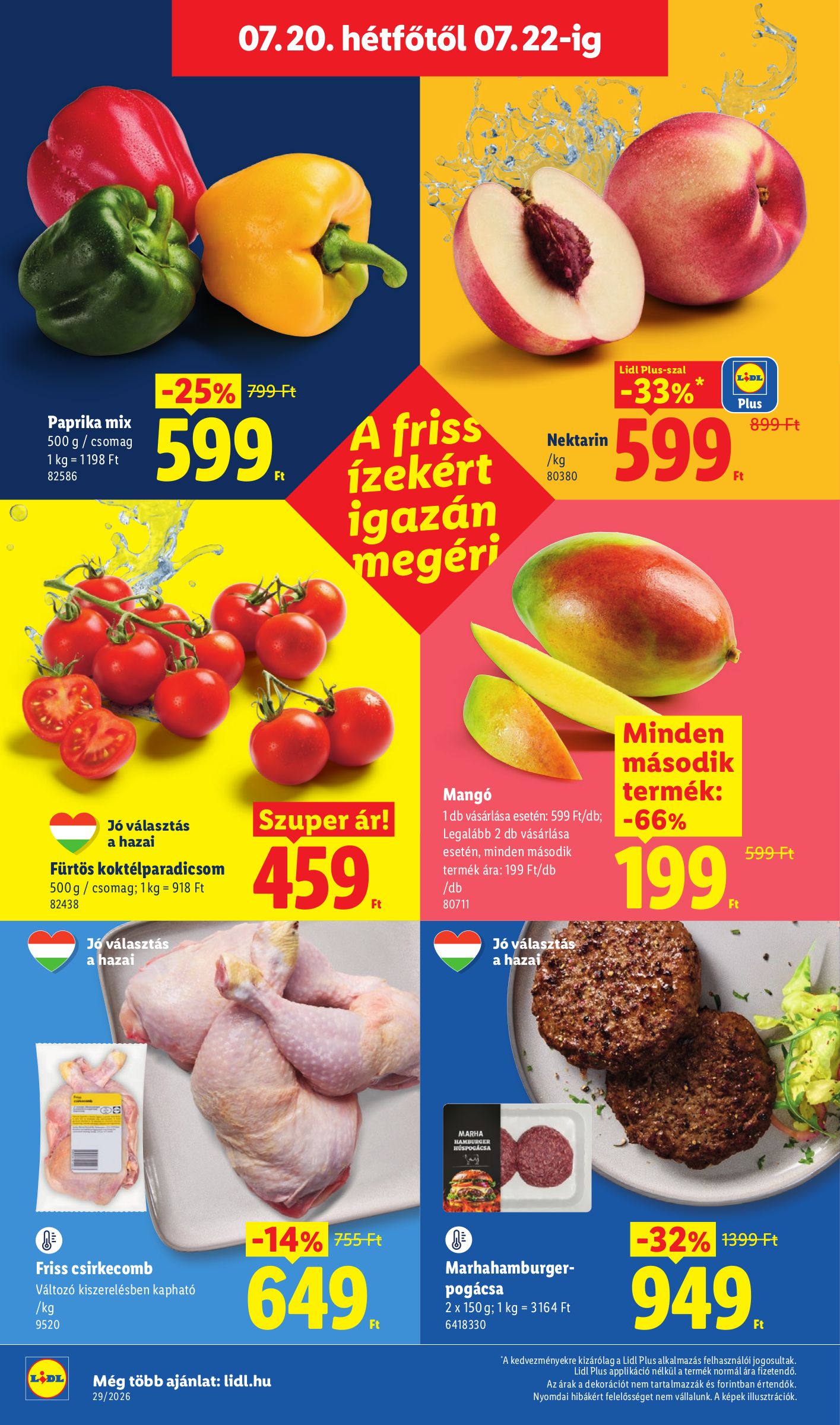 lidl - Lidl hirdetmény a következő hétre csütörtöktől 2026.07.16.-tól szerdától 2026.07.22.-ig - page: 74
