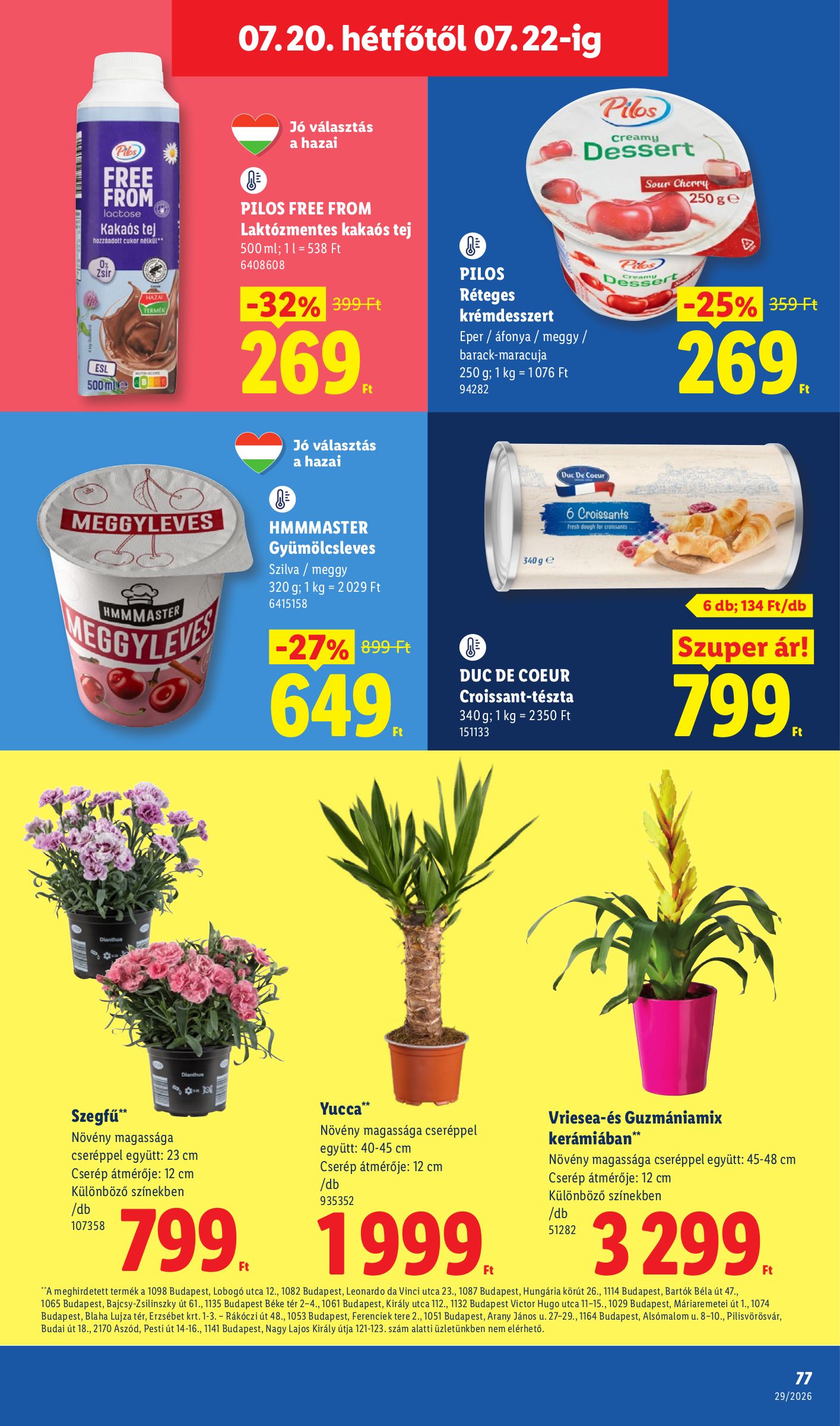 lidl - Lidl hirdetmény a következő hétre csütörtöktől 2026.07.16.-tól szerdától 2026.07.22.-ig - page: 77