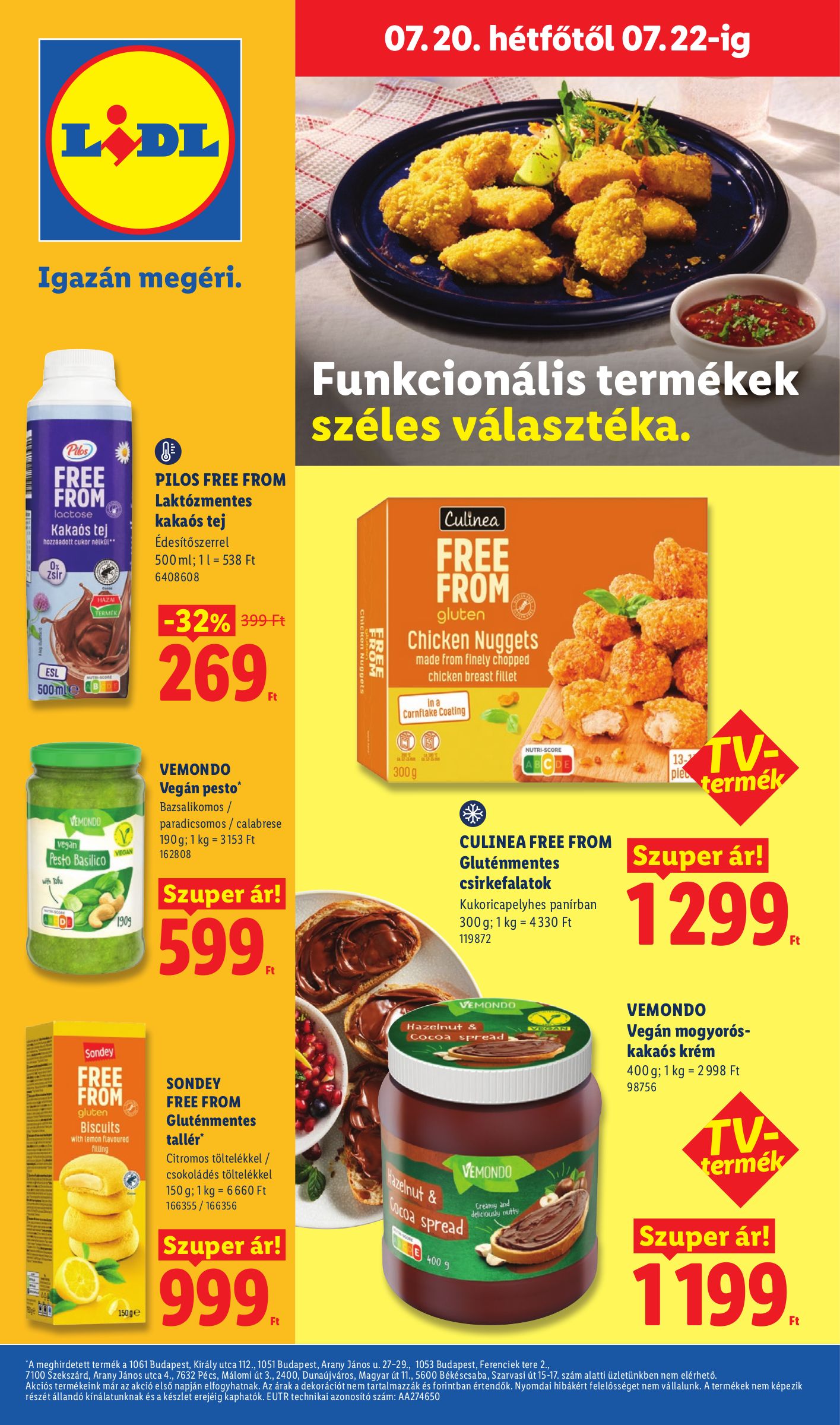 lidl - Lidl hirdetmény a következő hétre csütörtöktől 2026.07.16.-tól szerdától 2026.07.22.-ig - page: 88