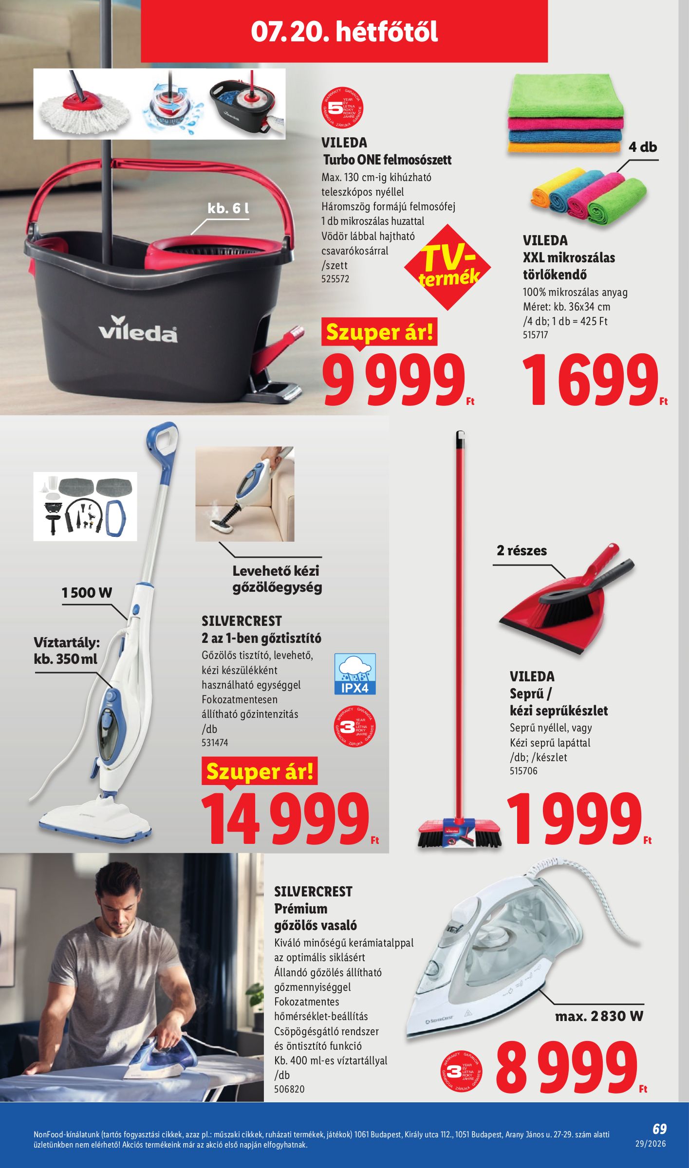 lidl - Lidl hirdetmény a következő hétre csütörtöktől 2026.07.16.-tól szerdától 2026.07.22.-ig - page: 69