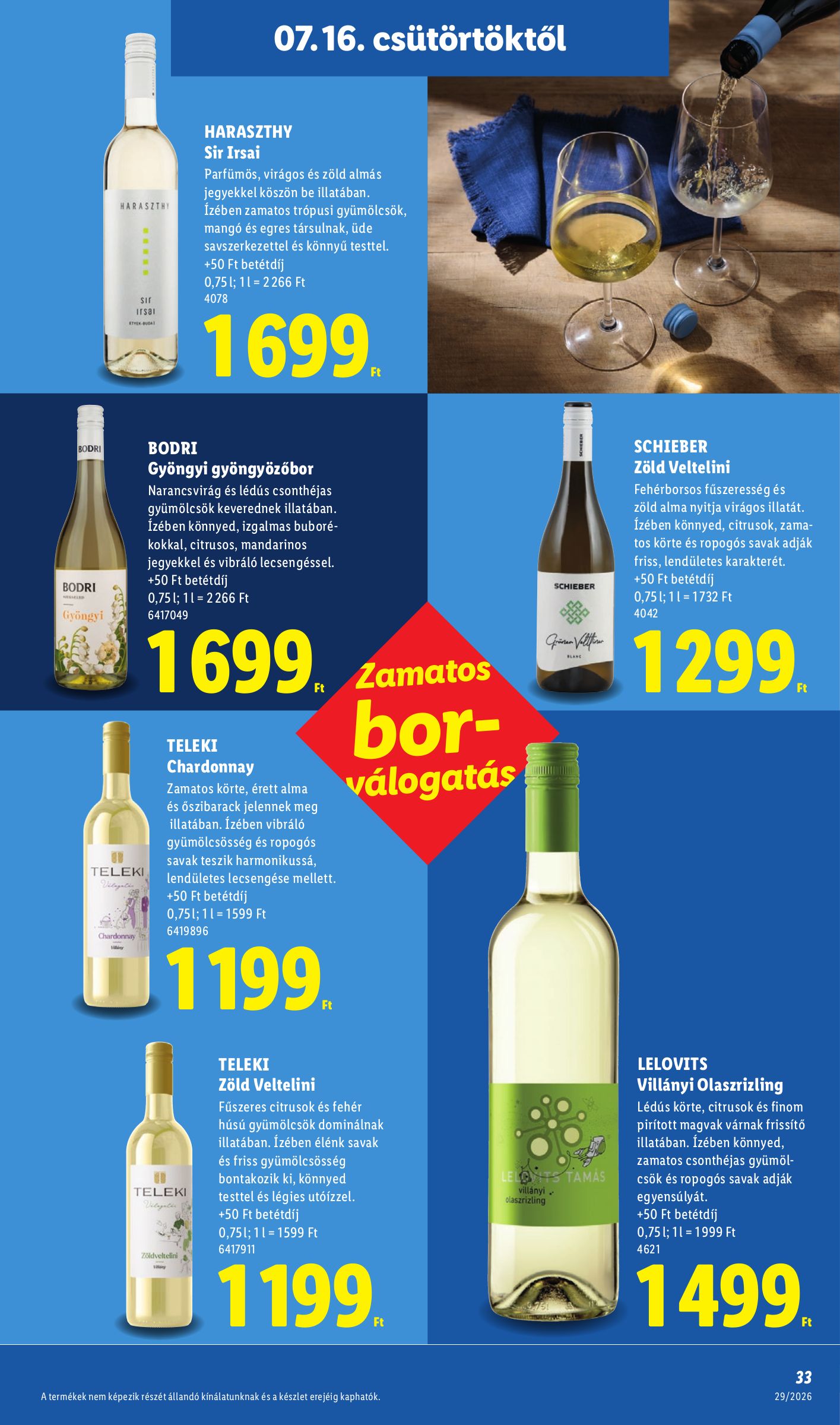 lidl - Lidl hirdetmény a következő hétre csütörtöktől 2026.07.16.-tól szerdától 2026.07.22.-ig - page: 33