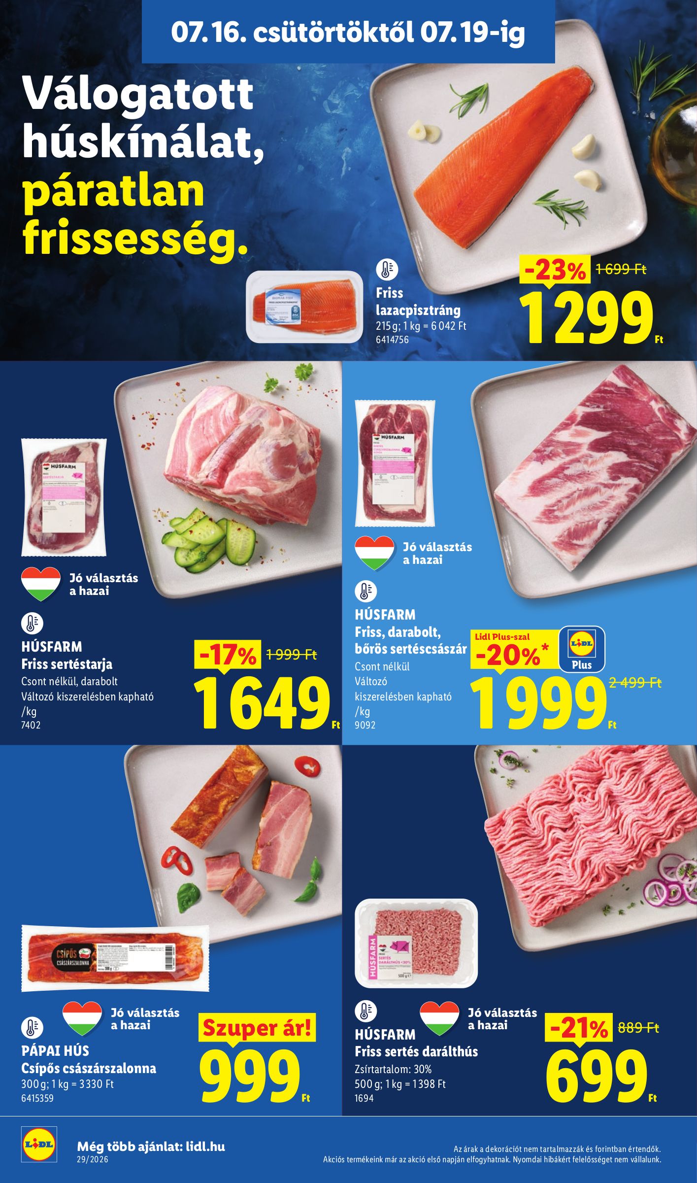 lidl - Lidl hirdetmény a következő hétre csütörtöktől 2026.07.16.-tól szerdától 2026.07.22.-ig - page: 10