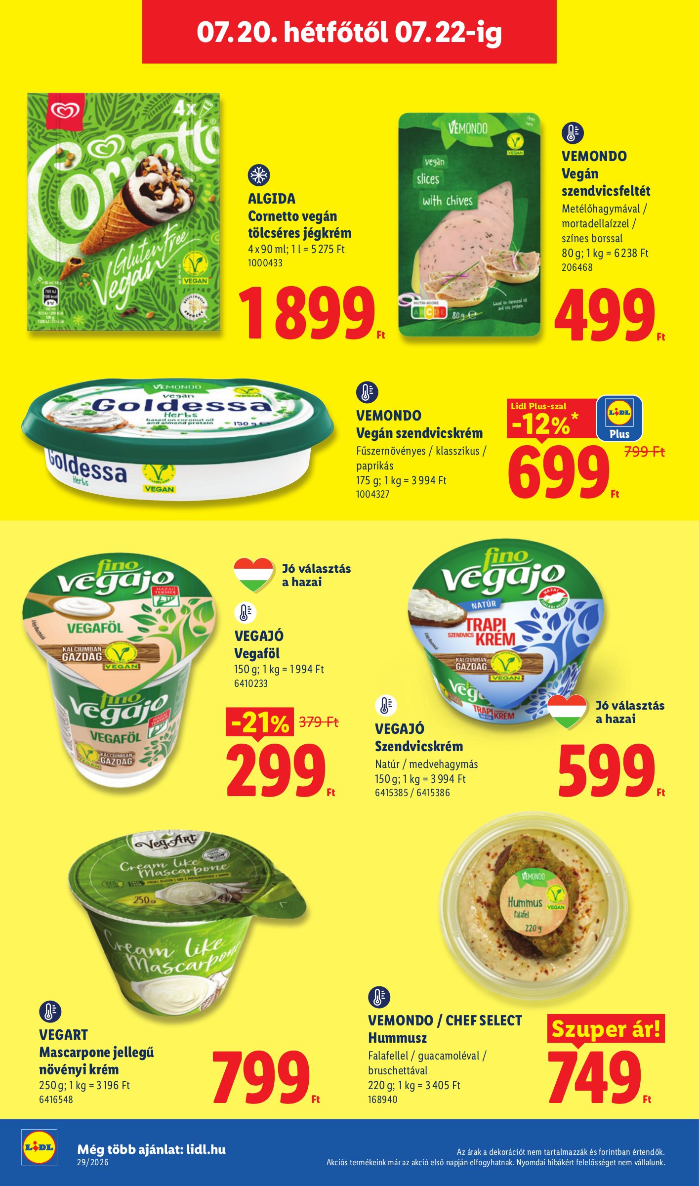 lidl - A jövőbeli Lidl akciós újság csütörtöktől 2026.07.16.-tól szerdától 2026.07.22.-ig érvényes. - page: 84