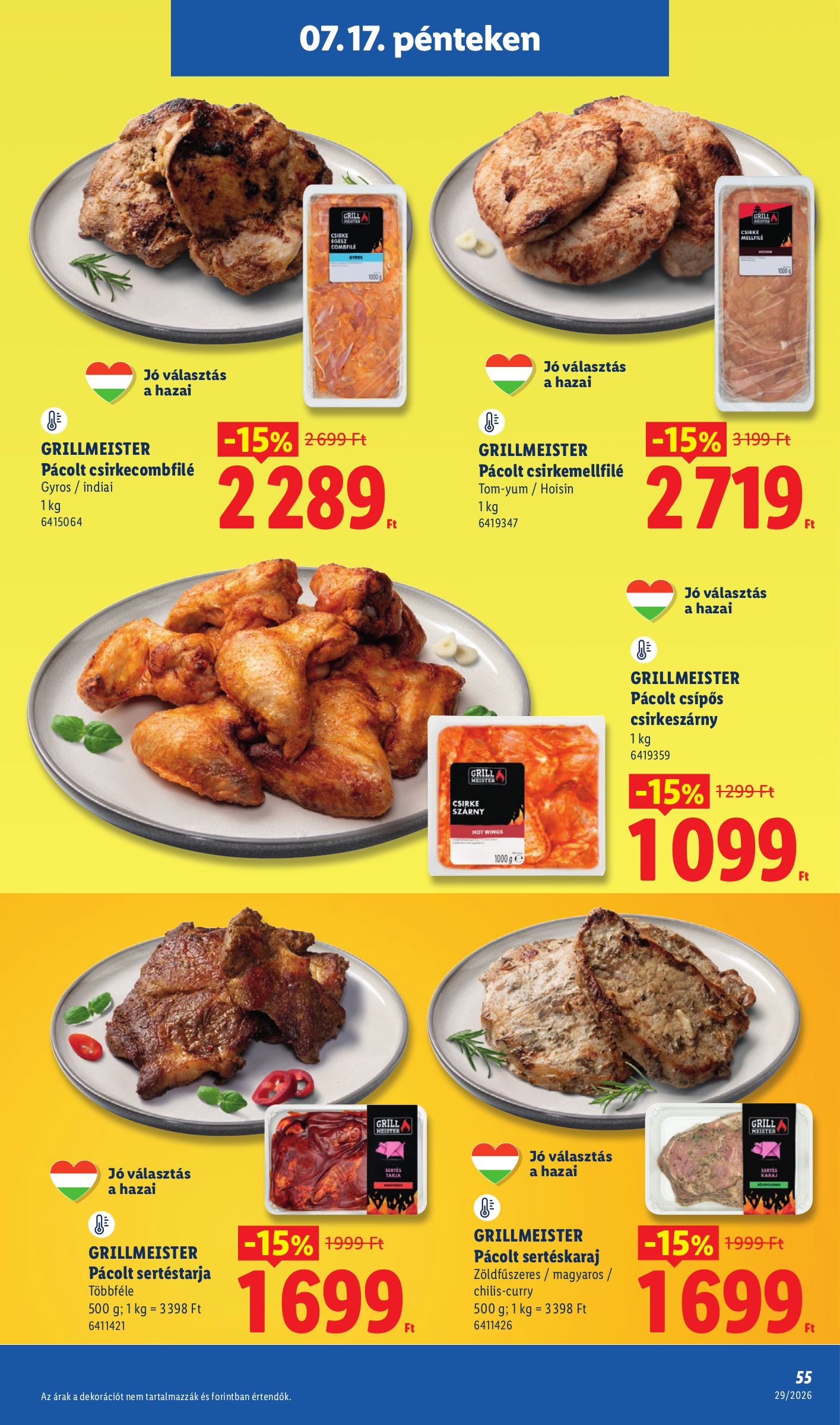 lidl - A jövőbeli Lidl akciós újság csütörtöktől 2026.07.16.-tól szerdától 2026.07.22.-ig érvényes. - page: 55