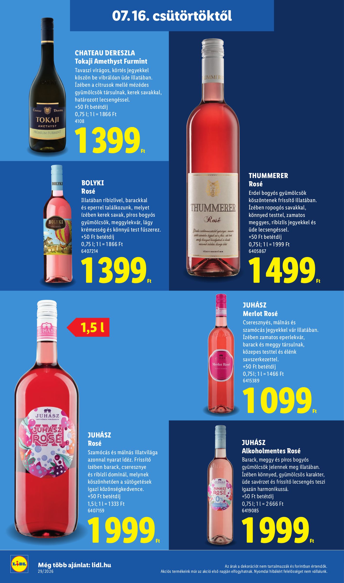 lidl - A jövőbeli Lidl akciós újság csütörtöktől 2026.07.16.-tól szerdától 2026.07.22.-ig érvényes. - page: 34