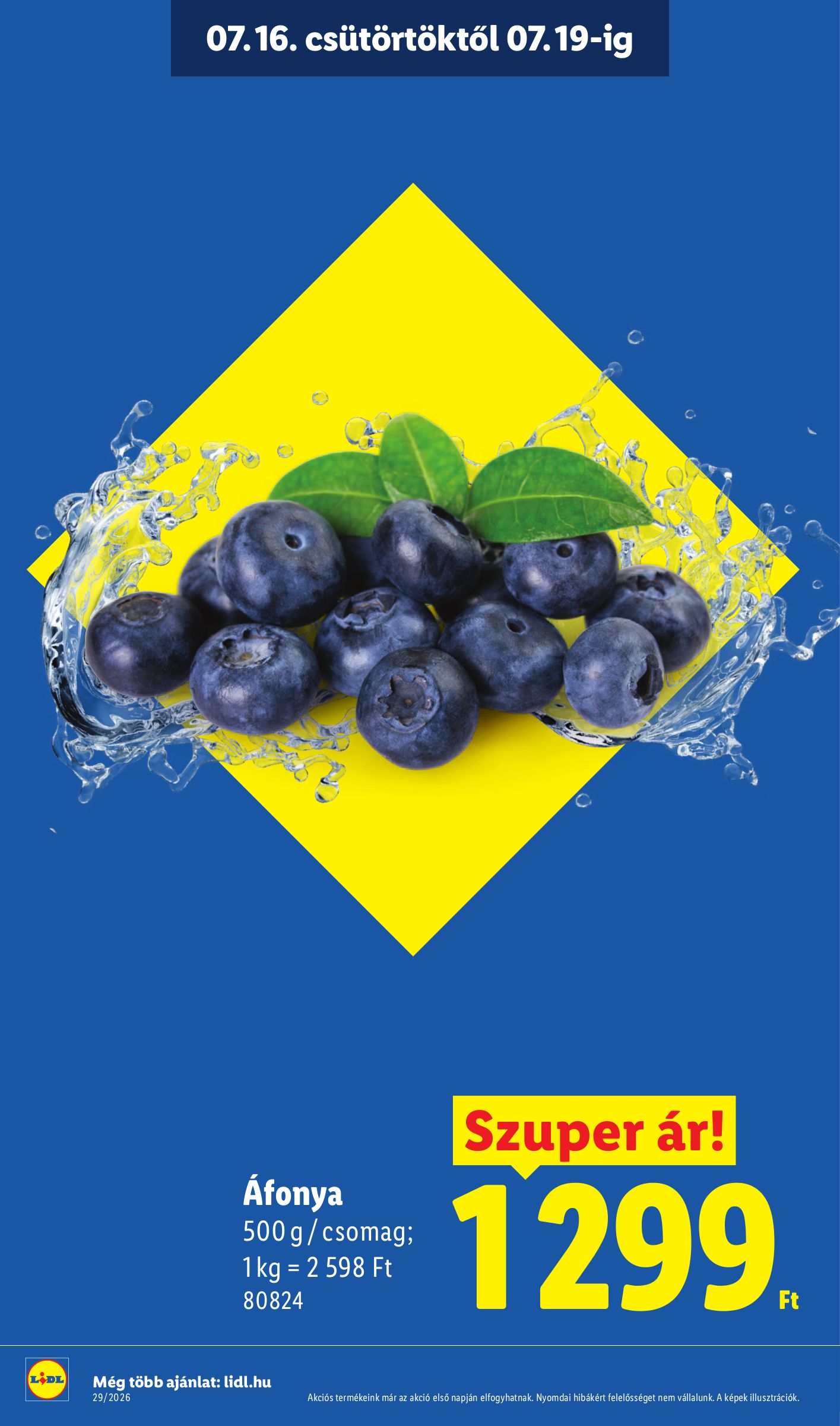 lidl - A jövőbeli Lidl akciós újság csütörtöktől 2026.07.16.-tól szerdától 2026.07.22.-ig érvényes. - page: 6