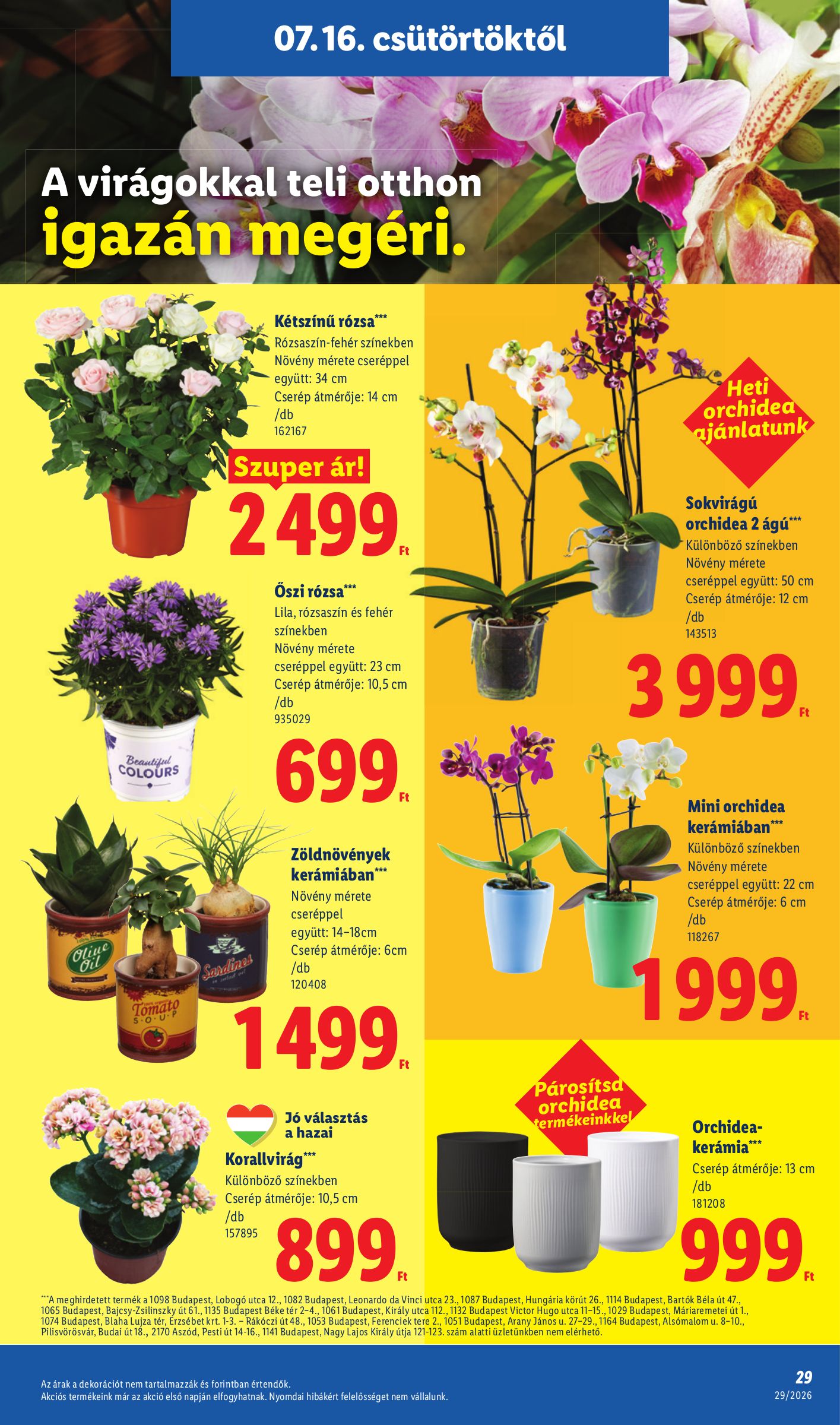 lidl - A jövőbeli Lidl akciós újság csütörtöktől 2026.07.16.-tól szerdától 2026.07.22.-ig érvényes. - page: 29