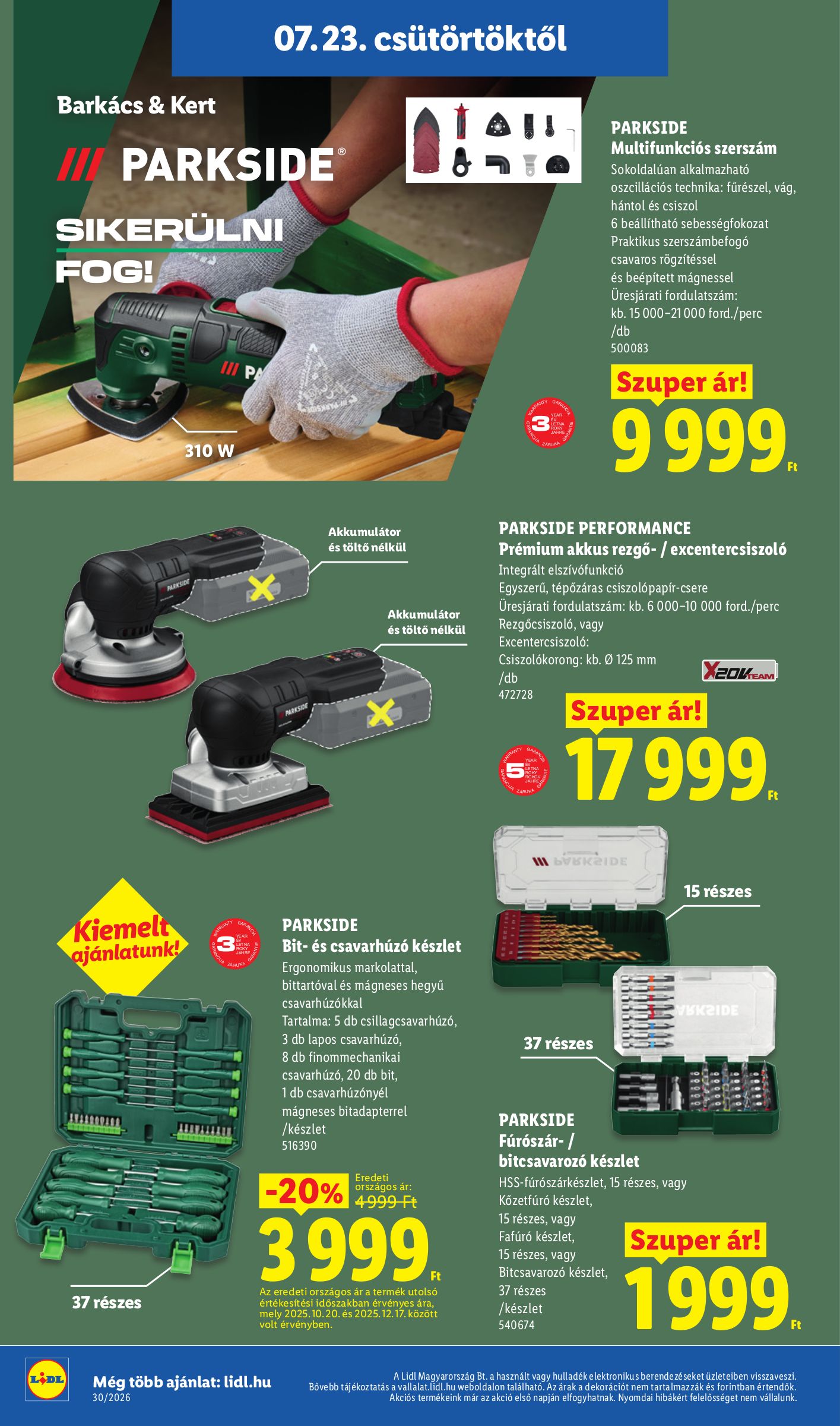 lidl - Lidl hirdetmény a következő hétre csütörtöktől 2026.07.23.-tól szerdától 2026.07.29.-ig - page: 36
