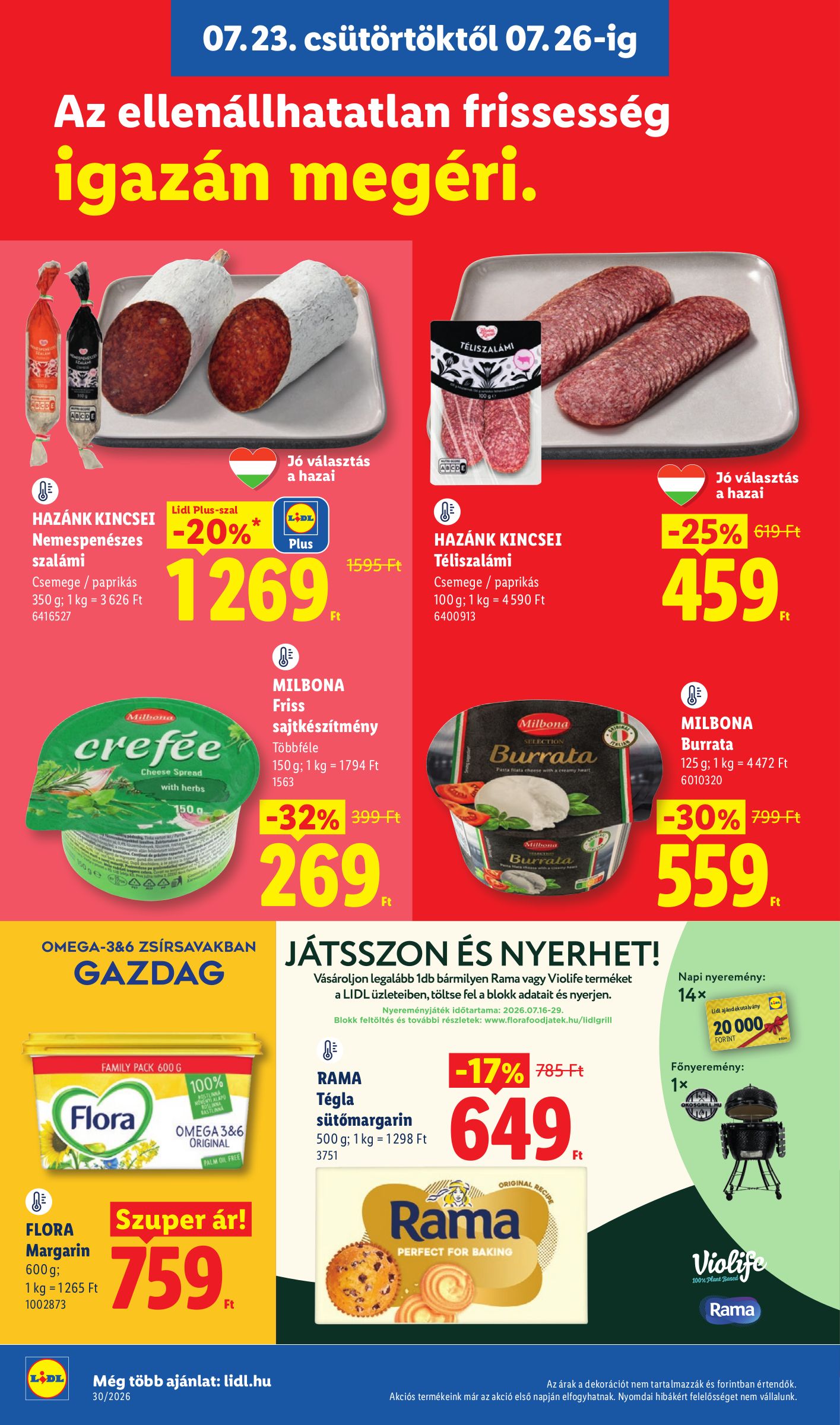 lidl - Lidl hirdetmény a következő hétre csütörtöktől 2026.07.23.-tól szerdától 2026.07.29.-ig - page: 10