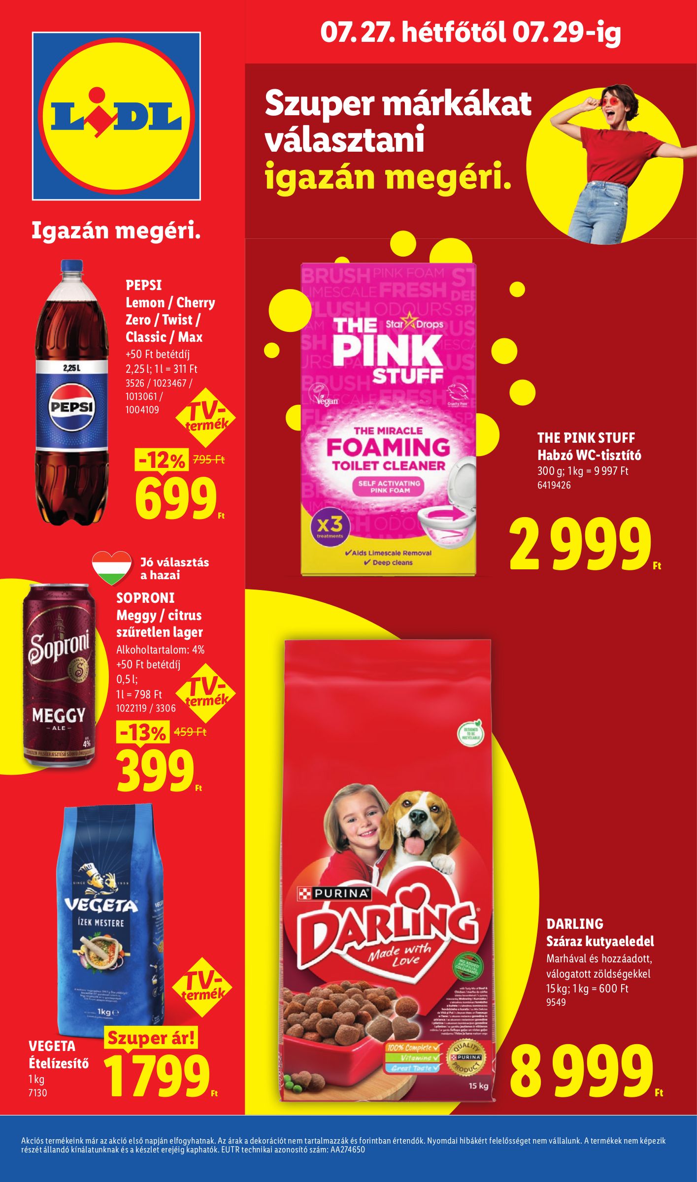 lidl - Lidl hirdetmény a következő hétre csütörtöktől 2026.07.23.-tól szerdától 2026.07.29.-ig - page: 72