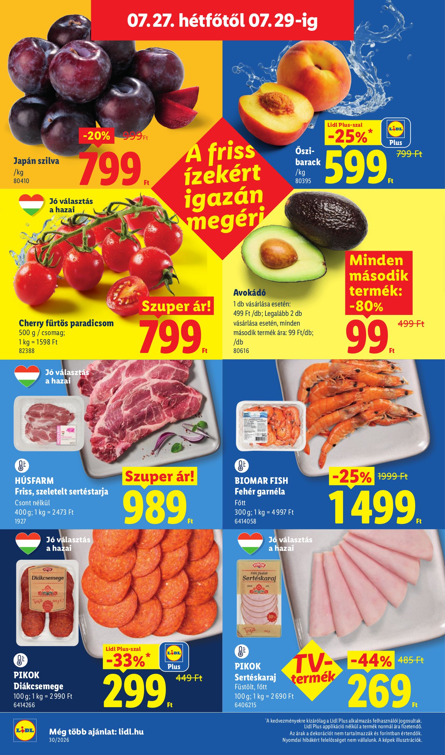 lidl - Lidl hirdetmény a következő hétre csütörtöktől 2026.07.23.-tól szerdától 2026.07.29.-ig - page: 58